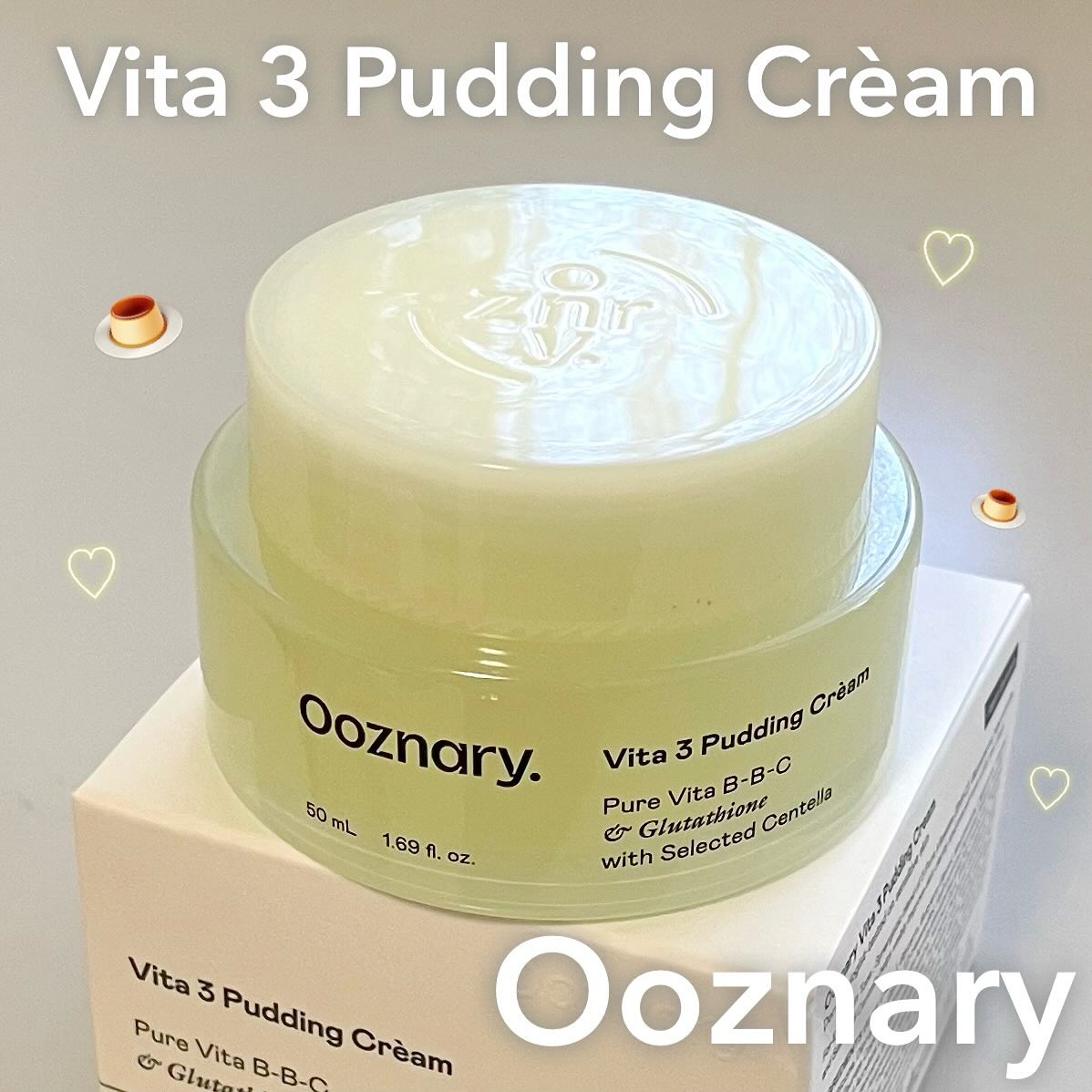 ビタ３プリンクリーム/オーズナリー/フェイスクリームを使ったクチコミ（1枚目）