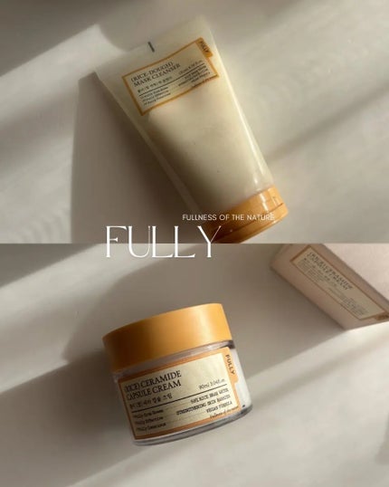 米セラミドカプセルクリーム/FULLY/フェイスクリームを使ったクチコミ(1枚目)