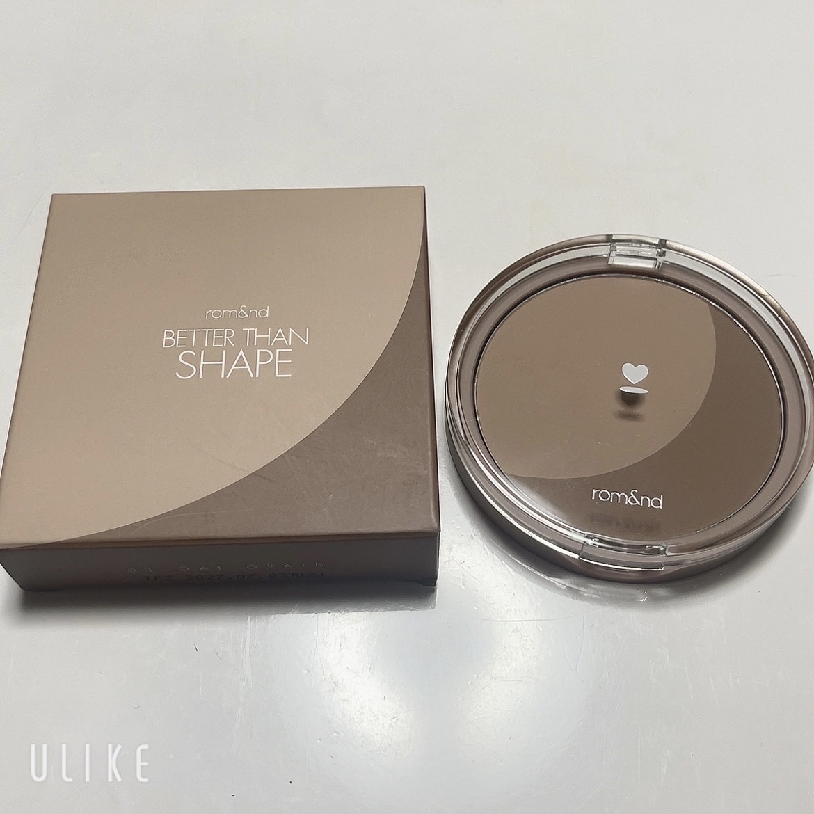 ベターザンシェイプ 01 オートグレーン/rom&nd/シェーディングを使ったクチコミ（1枚目）