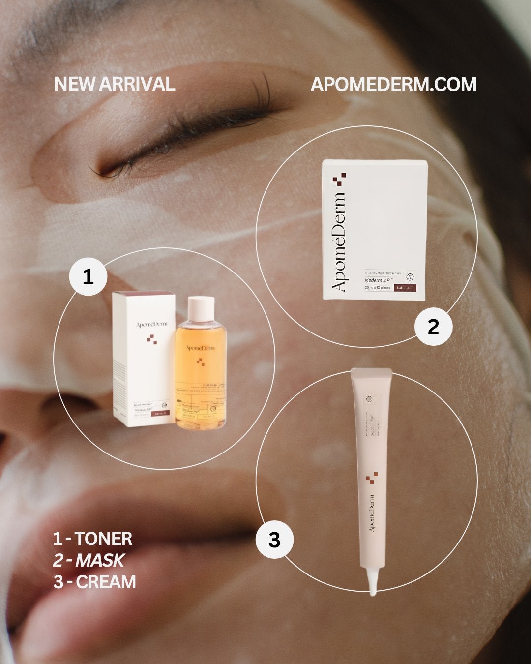 Apomederm アポメダーム on LIPS 「秋の肌トラブルのルーチン!肌の年齢を落とすために。アポメデルム..」(2枚目)