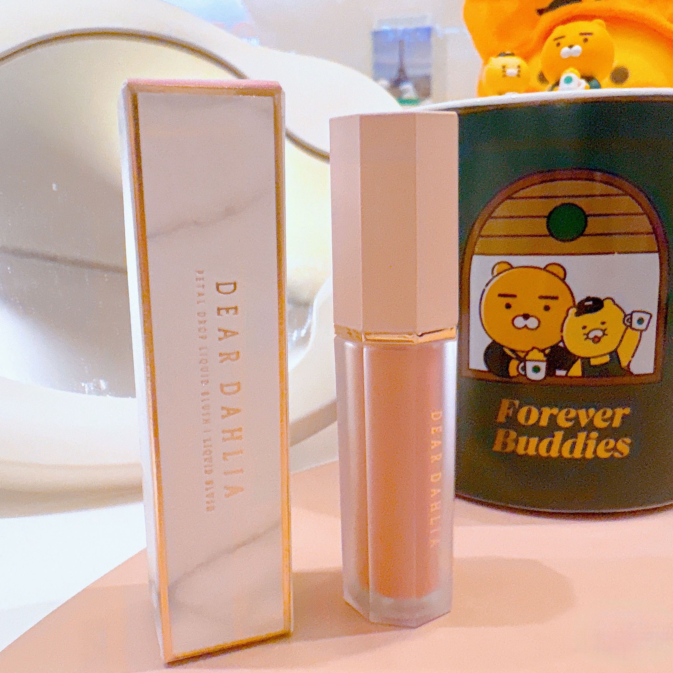 ペタルドロップリキッドブラッシャー/DEAR DAHLIA/リキッドチークを使ったクチコミ（1枚目）