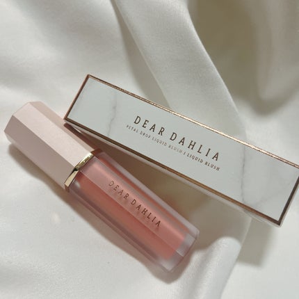 ペタルドロップリキッドブラッシャー/DEAR DAHLIA/リキッドチークを使ったクチコミ(1枚目)