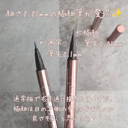 リキッドアイライナーR5/ラブ・ライナー/リキッドアイライナーを使ったクチコミ(2枚目)