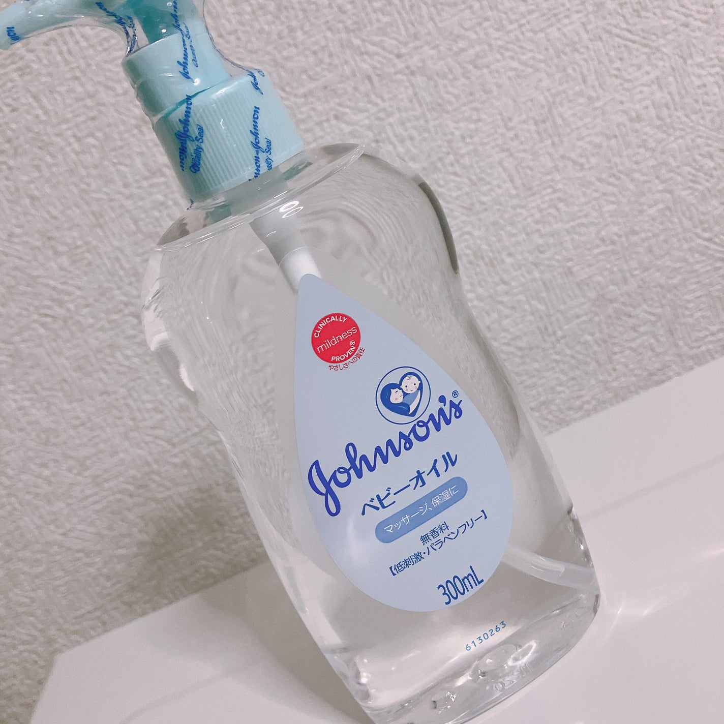 ジョンソン ベビーオイル 無香料/ジョンソンベビー/ボディオイルを使ったクチコミ(1枚目)