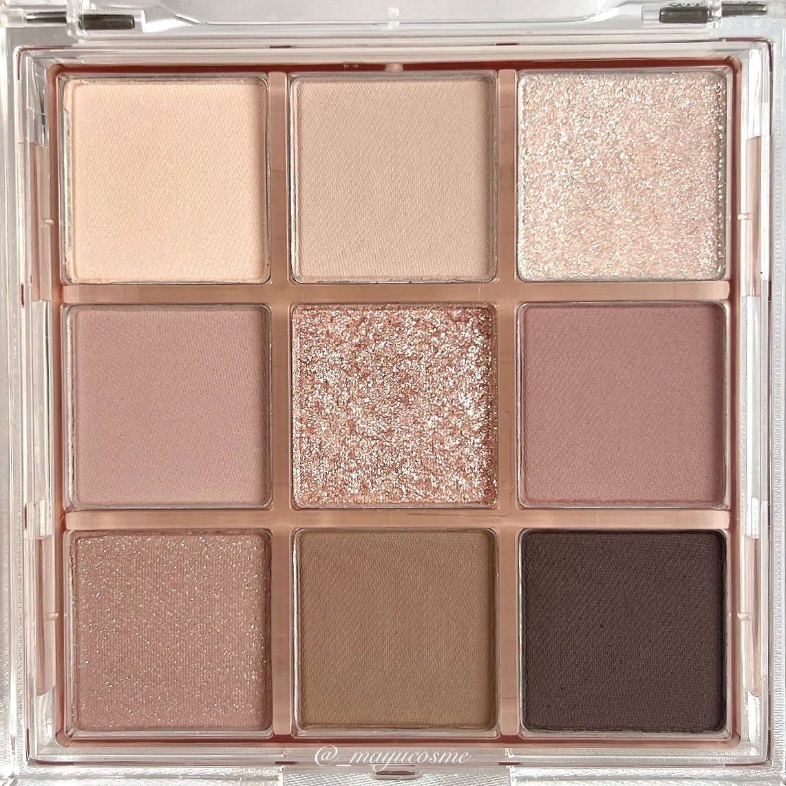 KEYBO FALL IN LOVE SHADOW PALETTE/keybo/アイシャドウパレットを使ったクチコミ（2枚目）