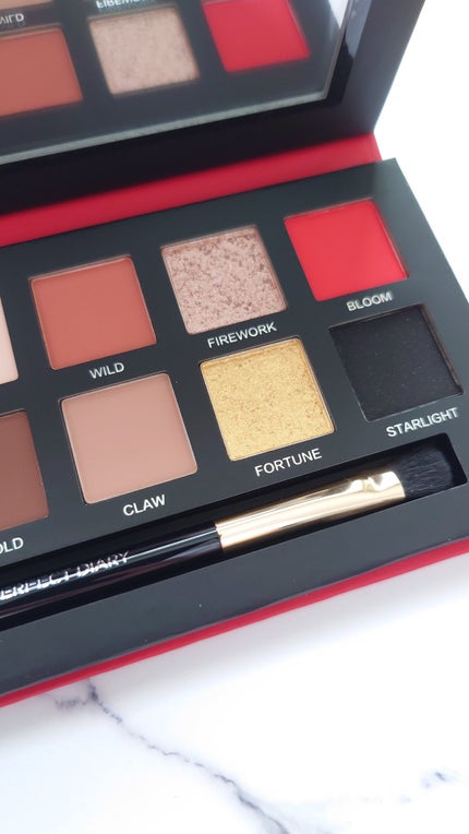 エクスプローラ12色 動物アイシャドウパレット/PERFECT DIARY/アイシャドウパレットを使ったクチコミ(4枚目)