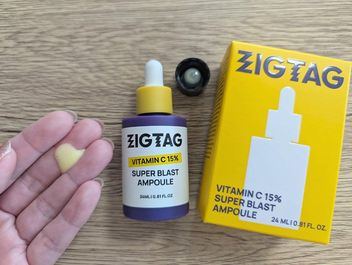 ありがとうこ on LIPS 「ZIGTAGVitaminC15%AmpouleビタミンC15..」(2枚目)