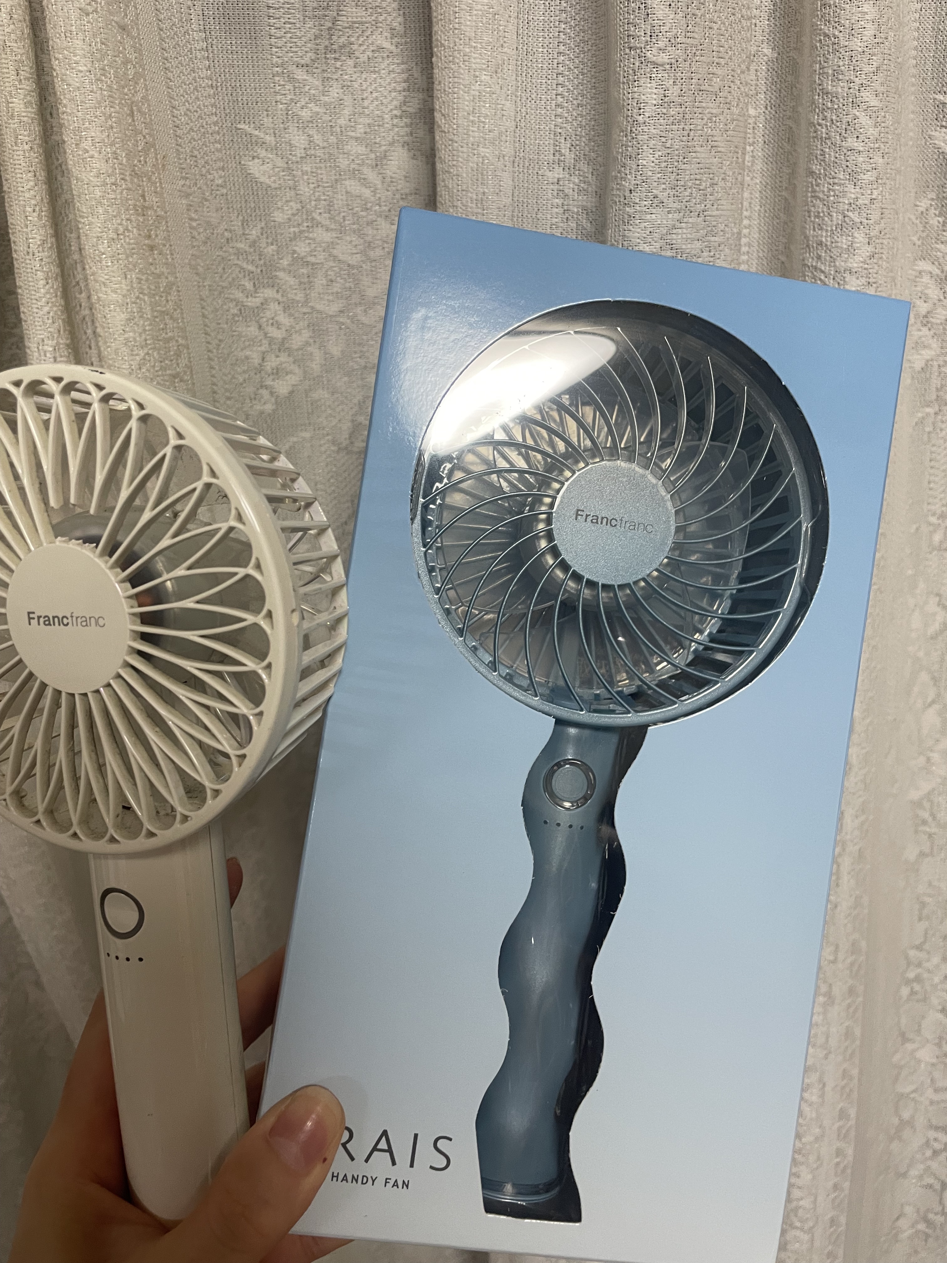 フレ 2WAY ハンディファン/フランフラン/その他を使ったクチコミ（1枚目）