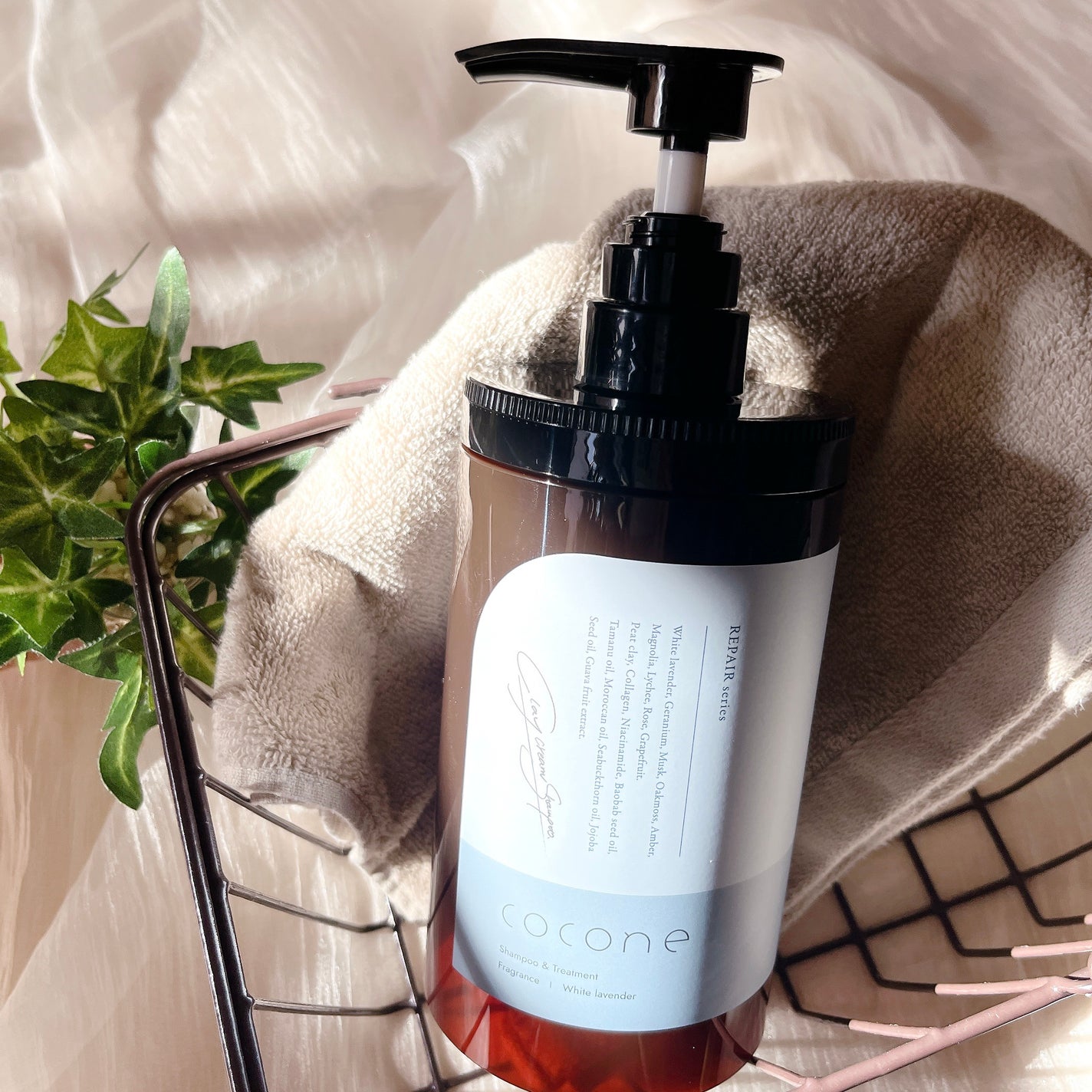 cocone クレイクリームシャンプー リペア/cocone/市販シャンプーを使ったクチコミ(1枚目)