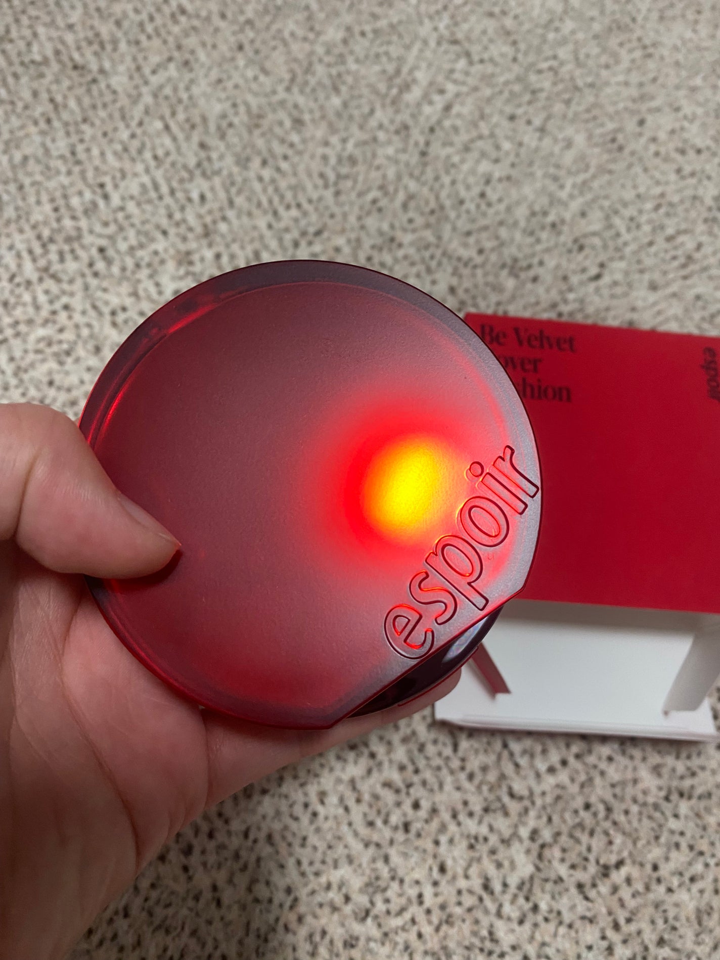 ビーベルベットカバークッション/espoir/クッションファンデーションを使ったクチコミ(1枚目)