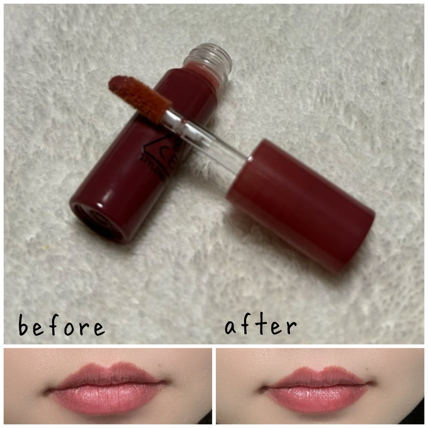 3CE ドロップグロウジェル/3CE/リップグロスを使ったクチコミ(3枚目)