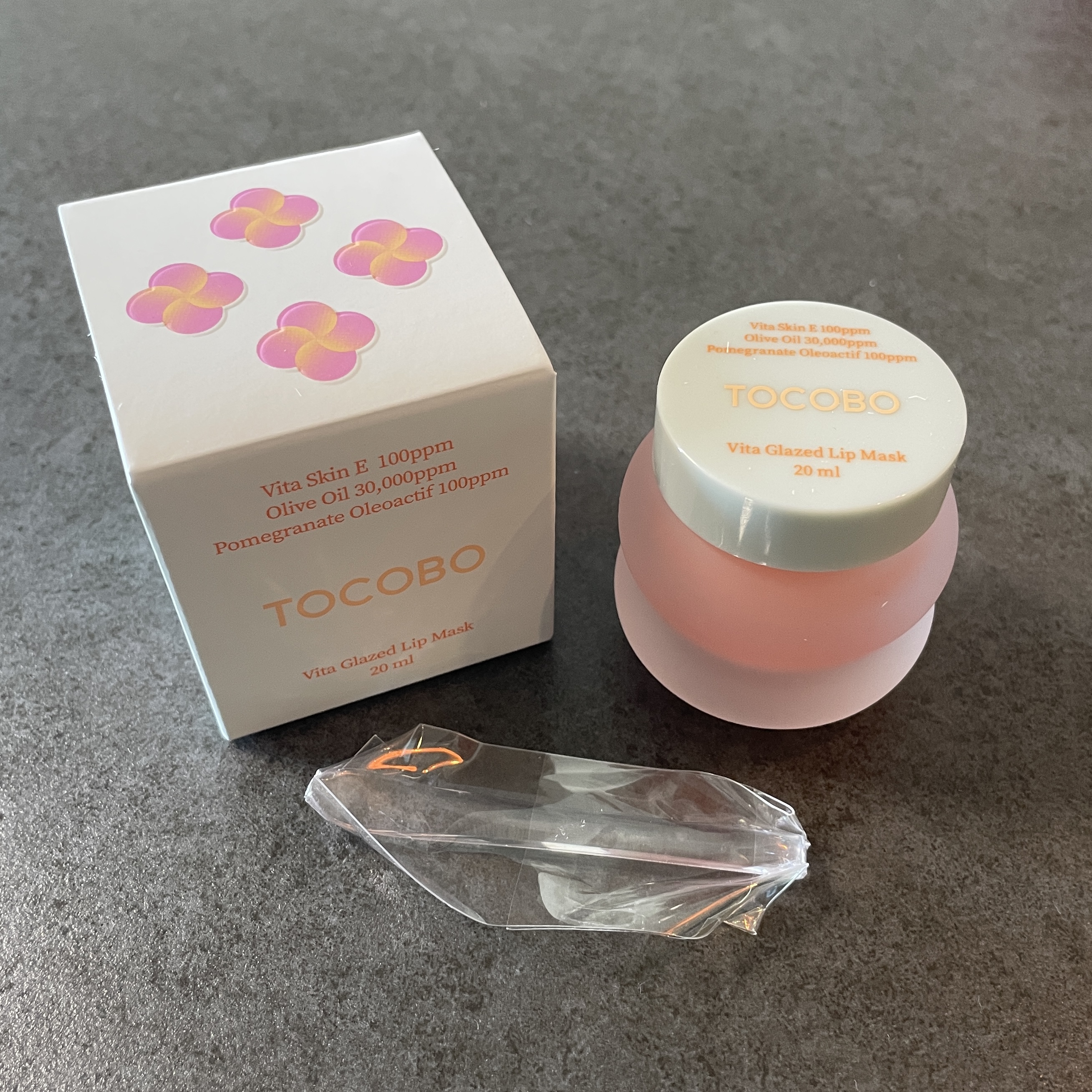 ビタグレーズドリップマスク/TOCOBO/リップマスクを使ったクチコミ（1枚目）