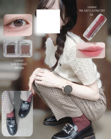 ハンオールブロウカラ/rom&nd/眉マスカラを使ったクチコミ(1枚目)