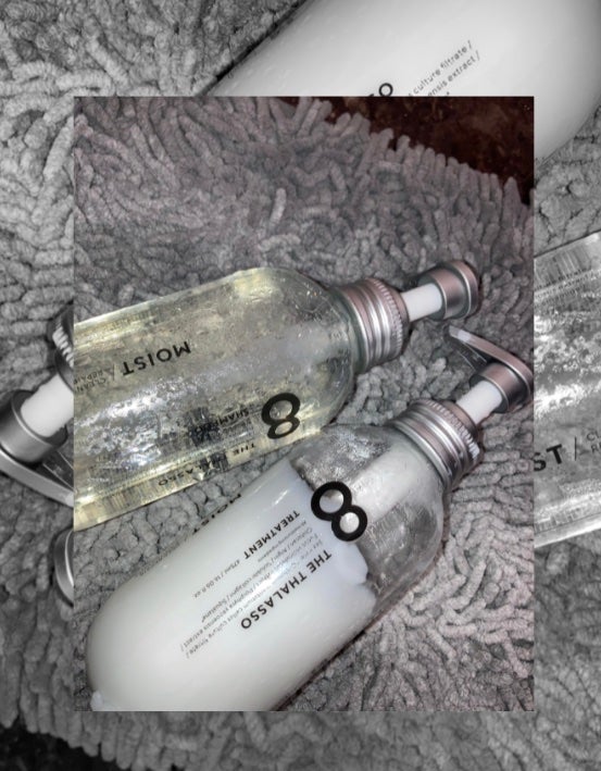 エイトザタラソ クレンジングリペア&モイスト 美容液シャンプー/ディープリペア&アクアモイスト 美容液トリートメント/エイトザタラソ/市販シャンプーを使ったクチコミ(1枚目)