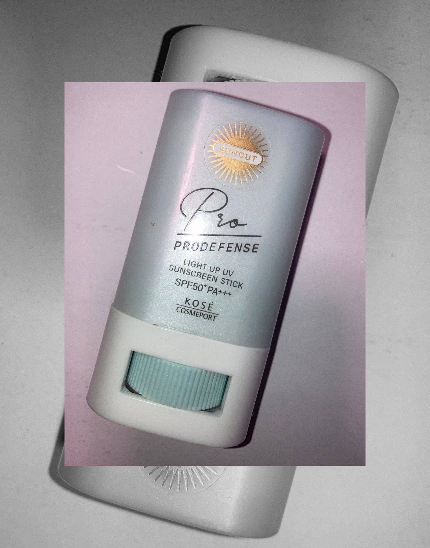 プロディフェンス ライトアップUV スティック/サンカット®/日焼け止めスティックを使ったクチコミ（1枚目）