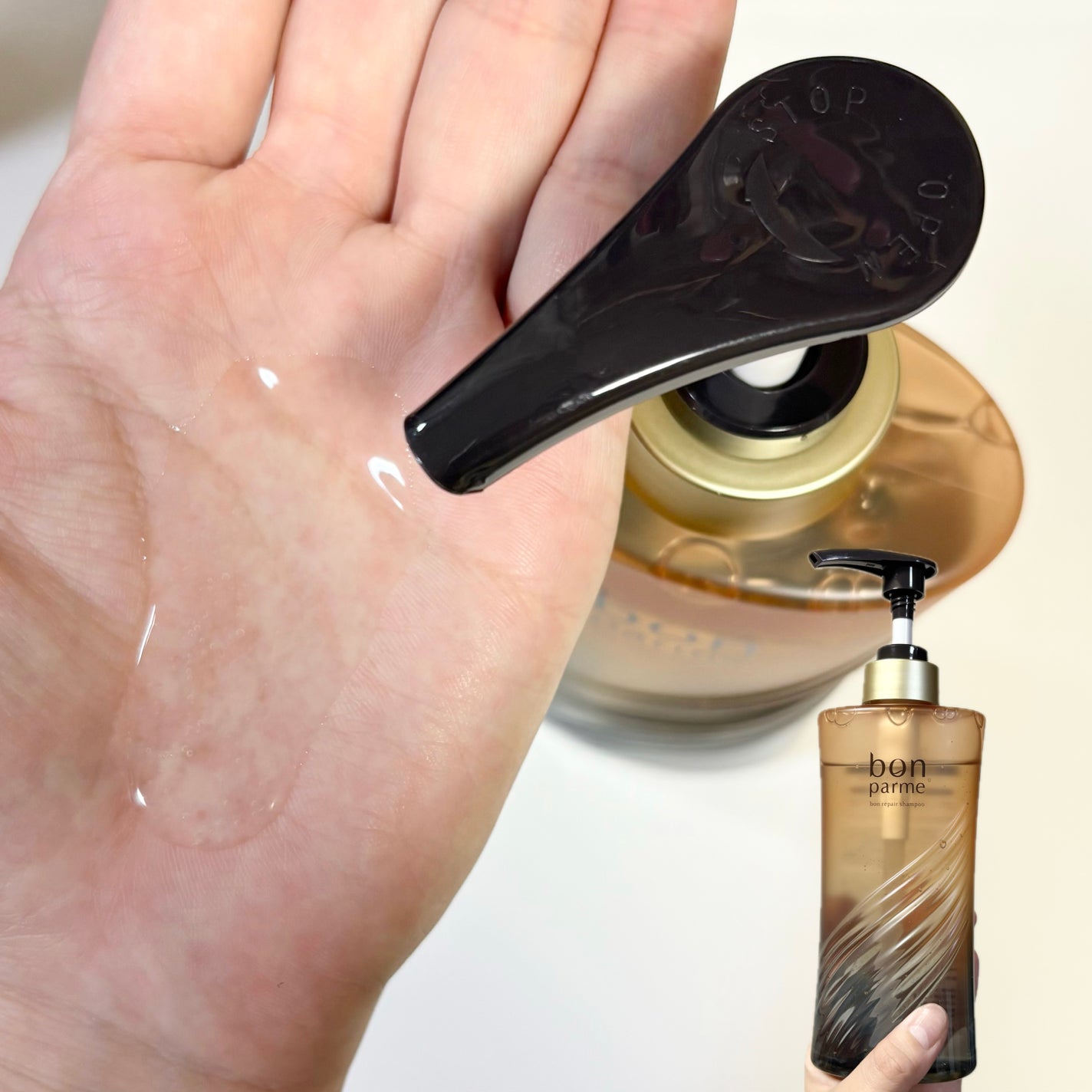 ボンリペア シャンプー/トリートメント/bonparme/シャンプー・コンディショナーを使ったクチコミ(2枚目)
