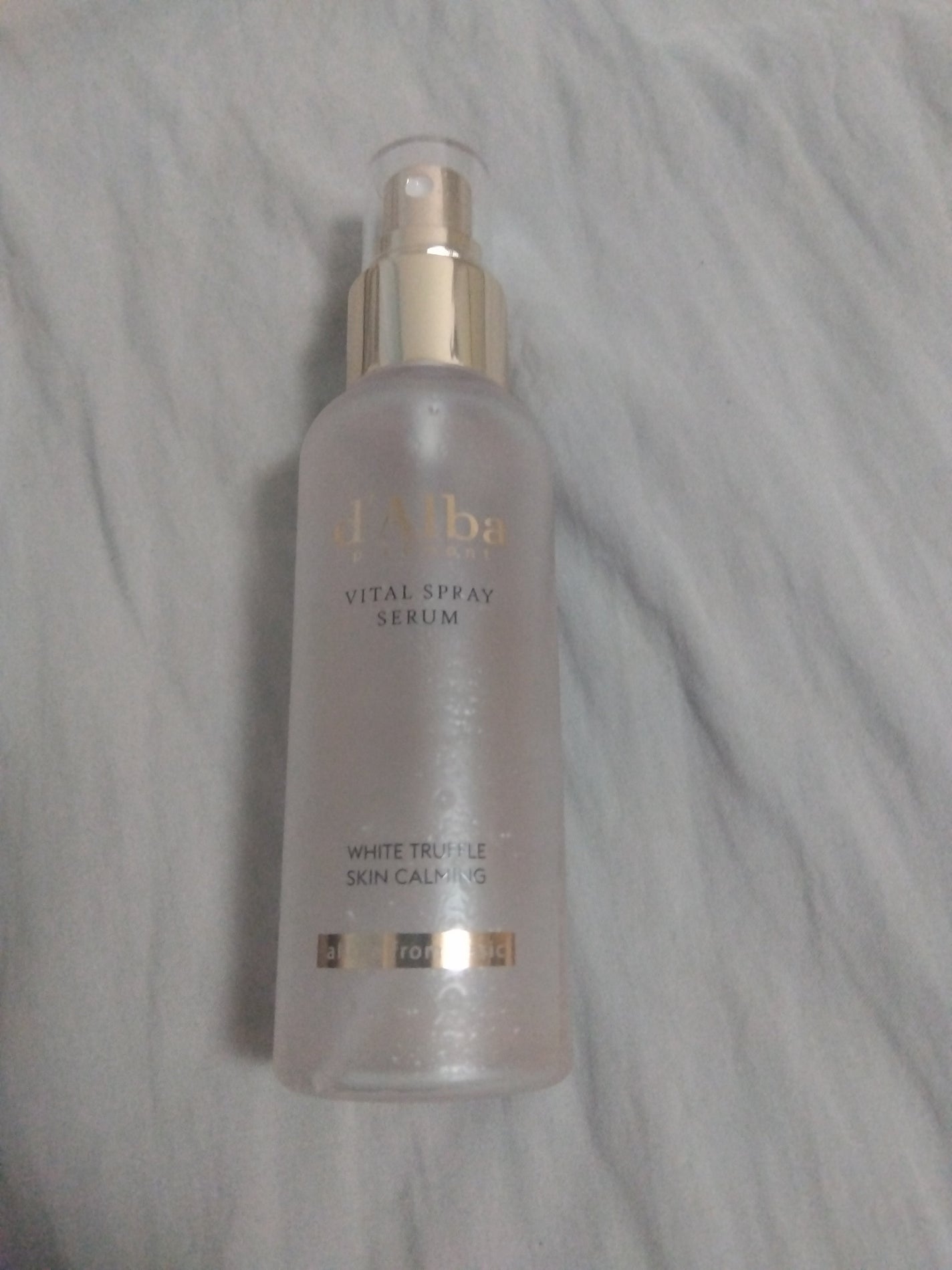 ダルバ ホワイトトリュフバイタルスプレーセラム/ダルバ/ミスト状化粧水を使ったクチコミ(1枚目)