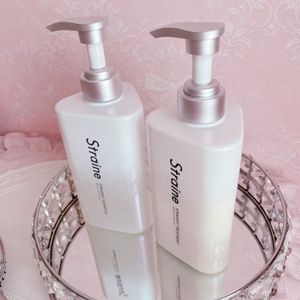 ストレートシャンプー/ストレートトリートメント ホワイトブロッサムの香り/Straine/市販シャンプーを使ったクチコミ(2枚目)