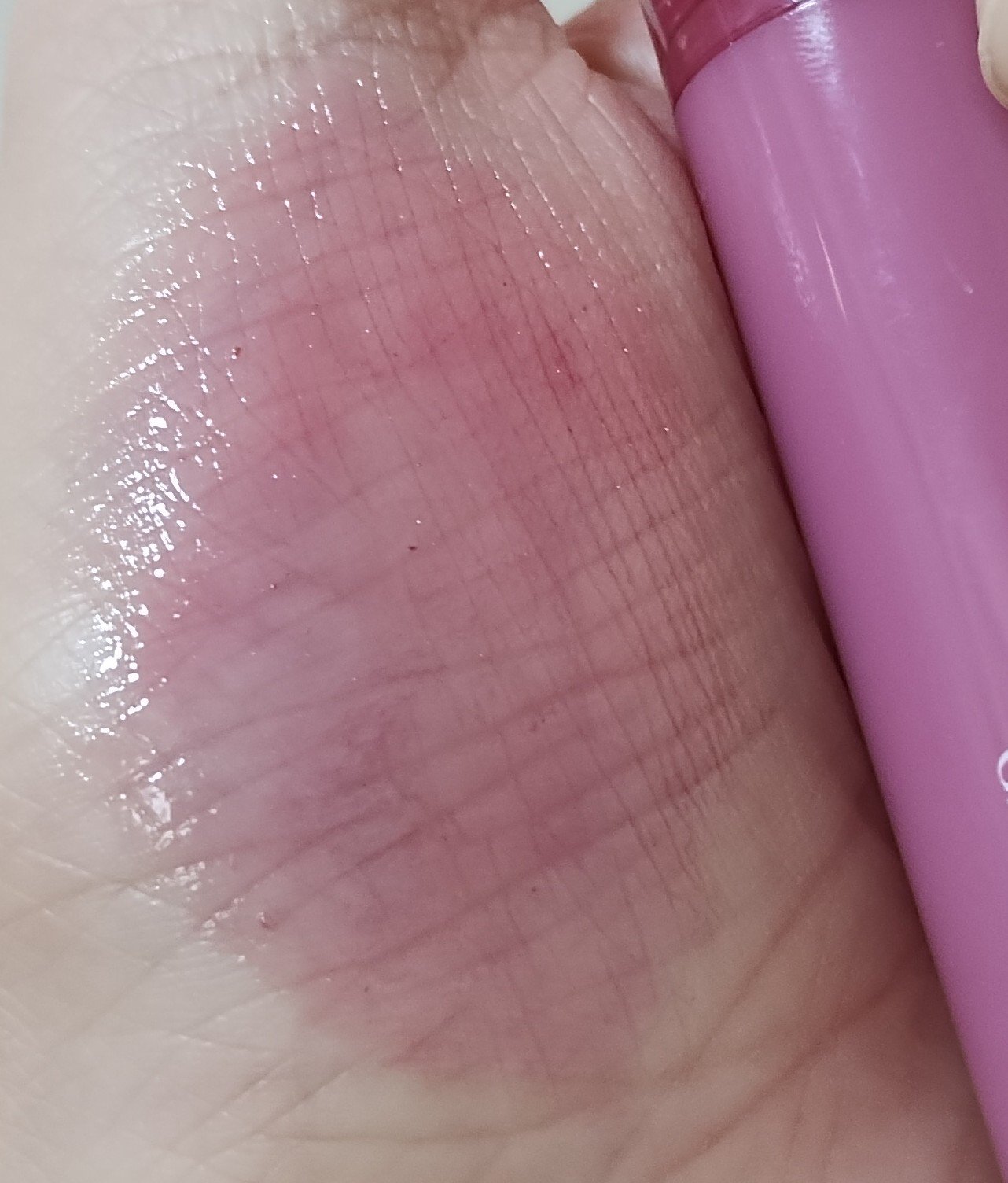 グラスティングカラーグロス/rom&nd/リップグロスを使ったクチコミ（3枚目）