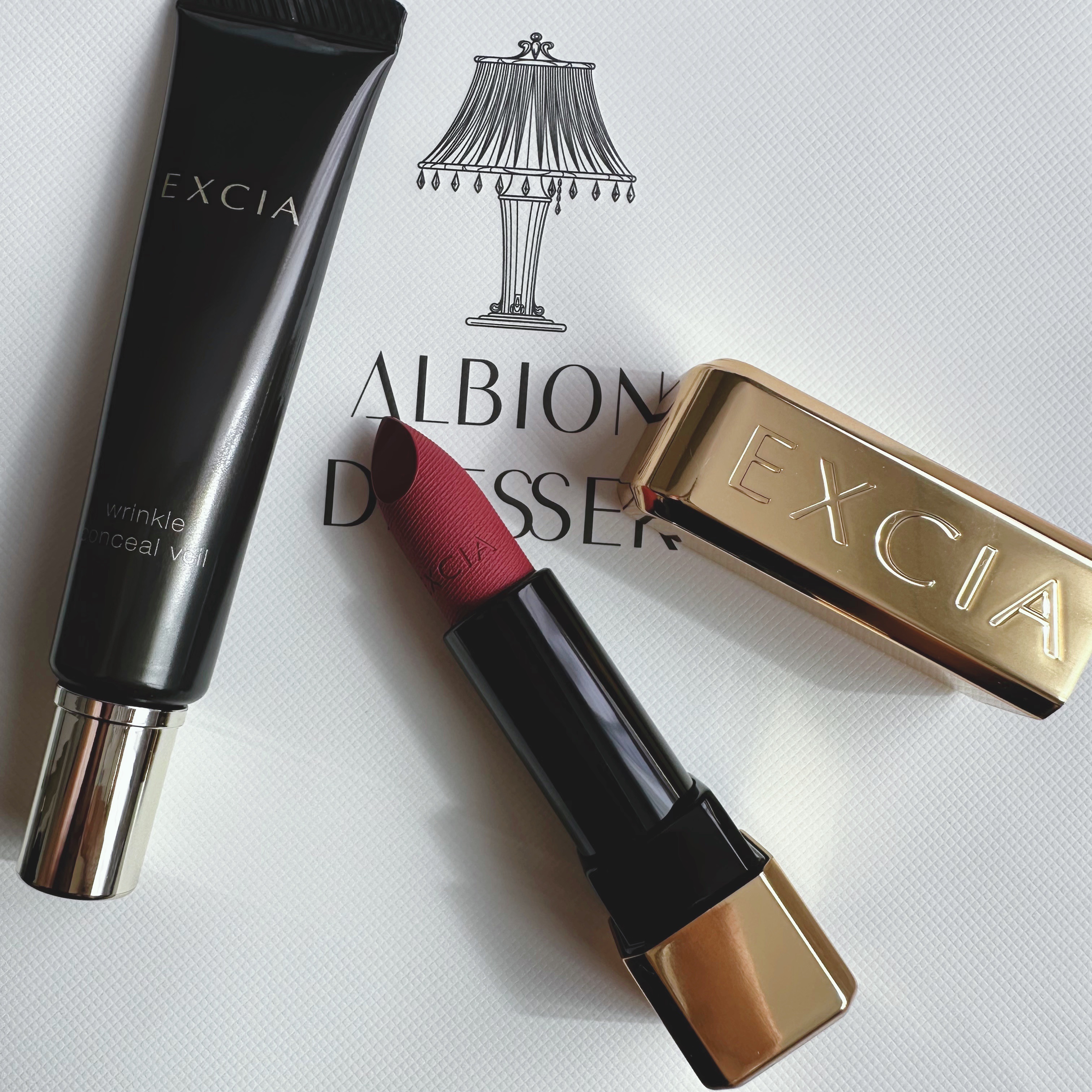 エクシア リンクルコンシール ヴェール/ALBION/クリームコンシーラーを使ったクチコミ（1枚目）