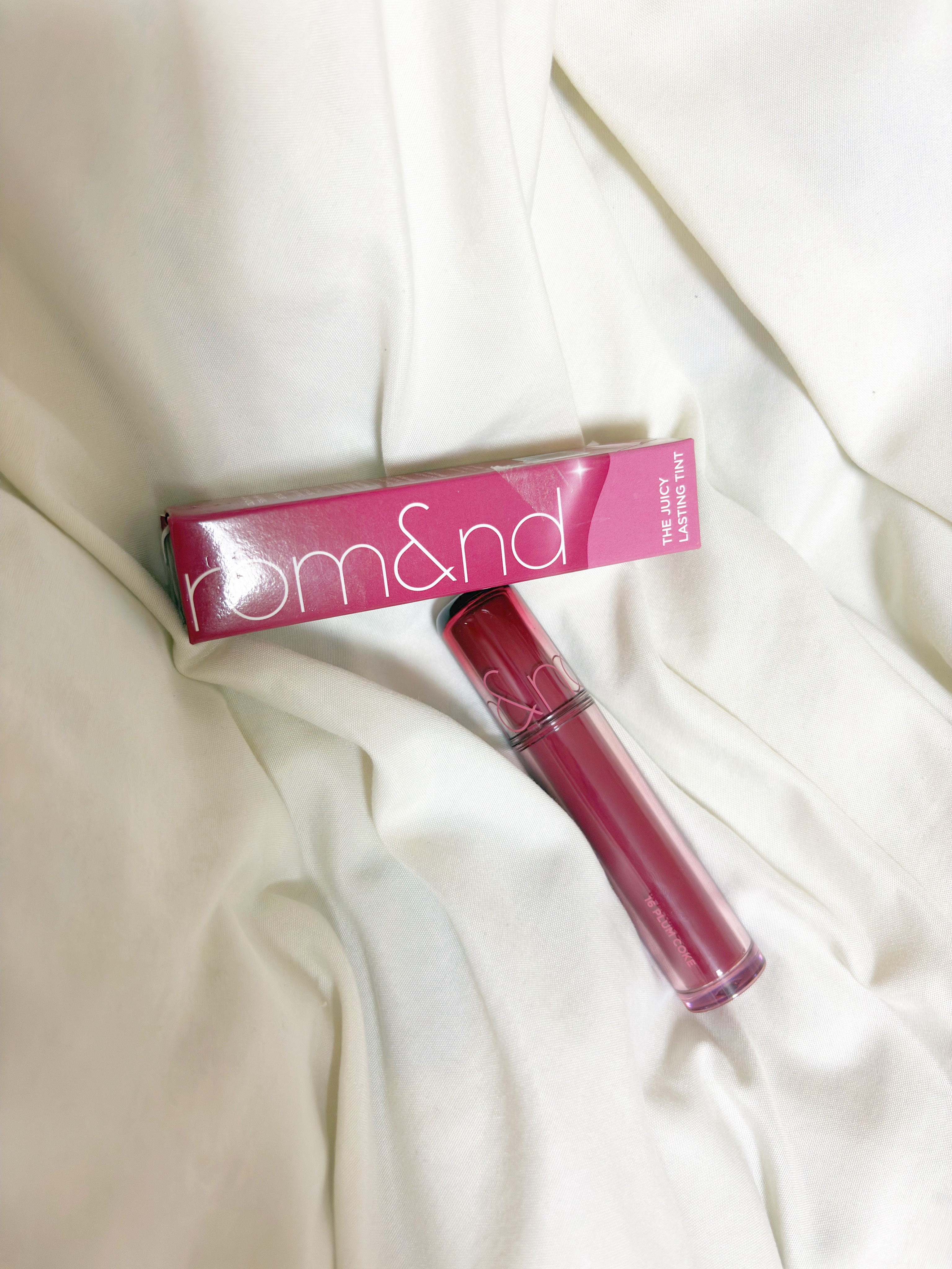 ザ ジューシーラスティングティント/rom&nd/リップティントを使ったクチコミ（1枚目）