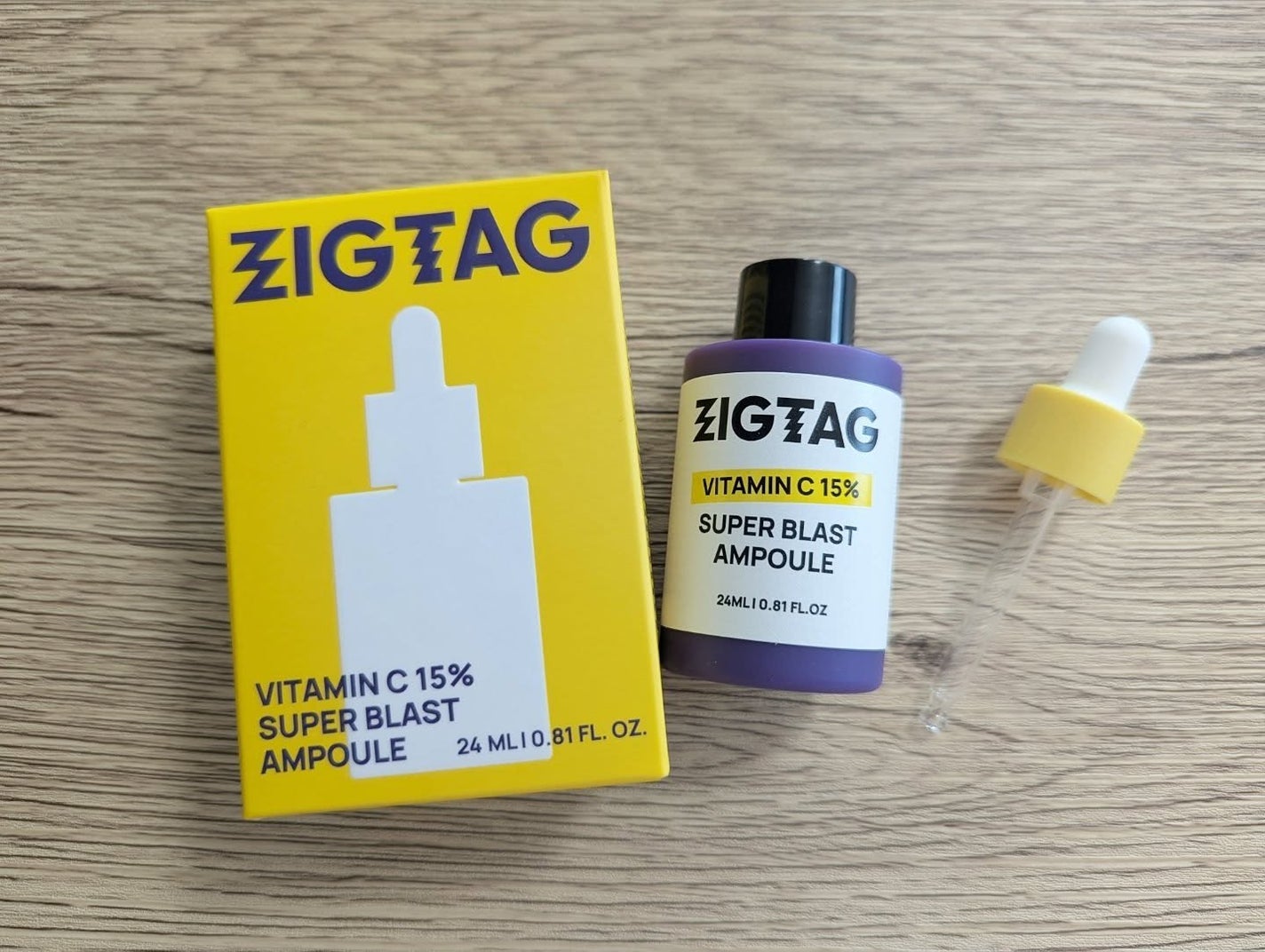 ありがとうこ on LIPS 「ZIGTAGVitaminC15%AmpouleビタミンC15..」(1枚目)