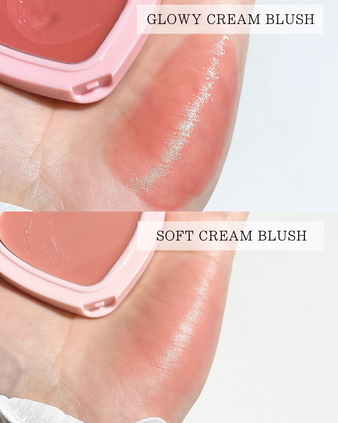 GLOWY CREAM BLUSH/AOU/ジェル・クリームチークを使ったクチコミ（2枚目）