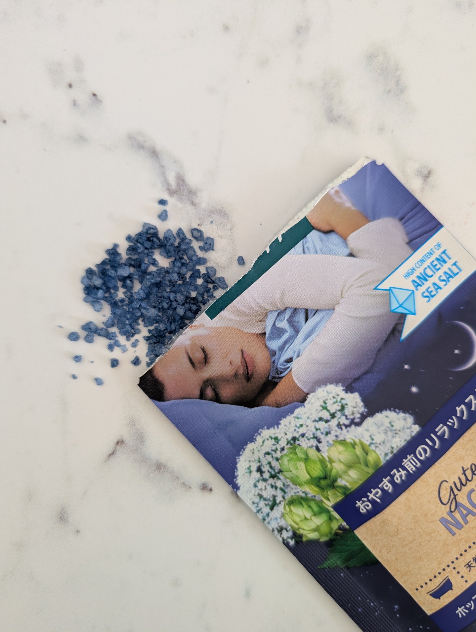 クナイプ グーテナハト バスソルト ホップ＆バレリアンの香り/クナイプ/無機塩系入浴剤を使ったクチコミ（2枚目）