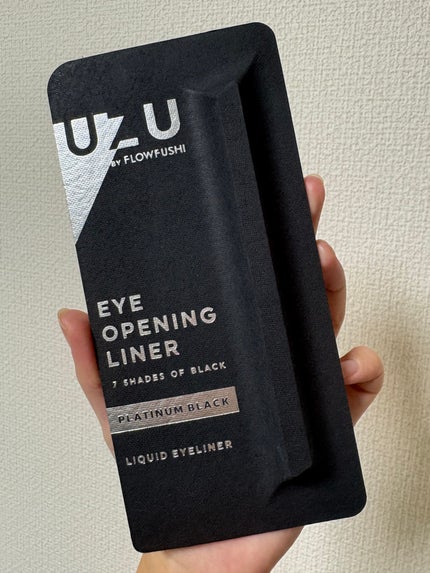 EYE OPENING LINER/UZU BY FLOWFUSHI/アイライナーを使ったクチコミ(1枚目)