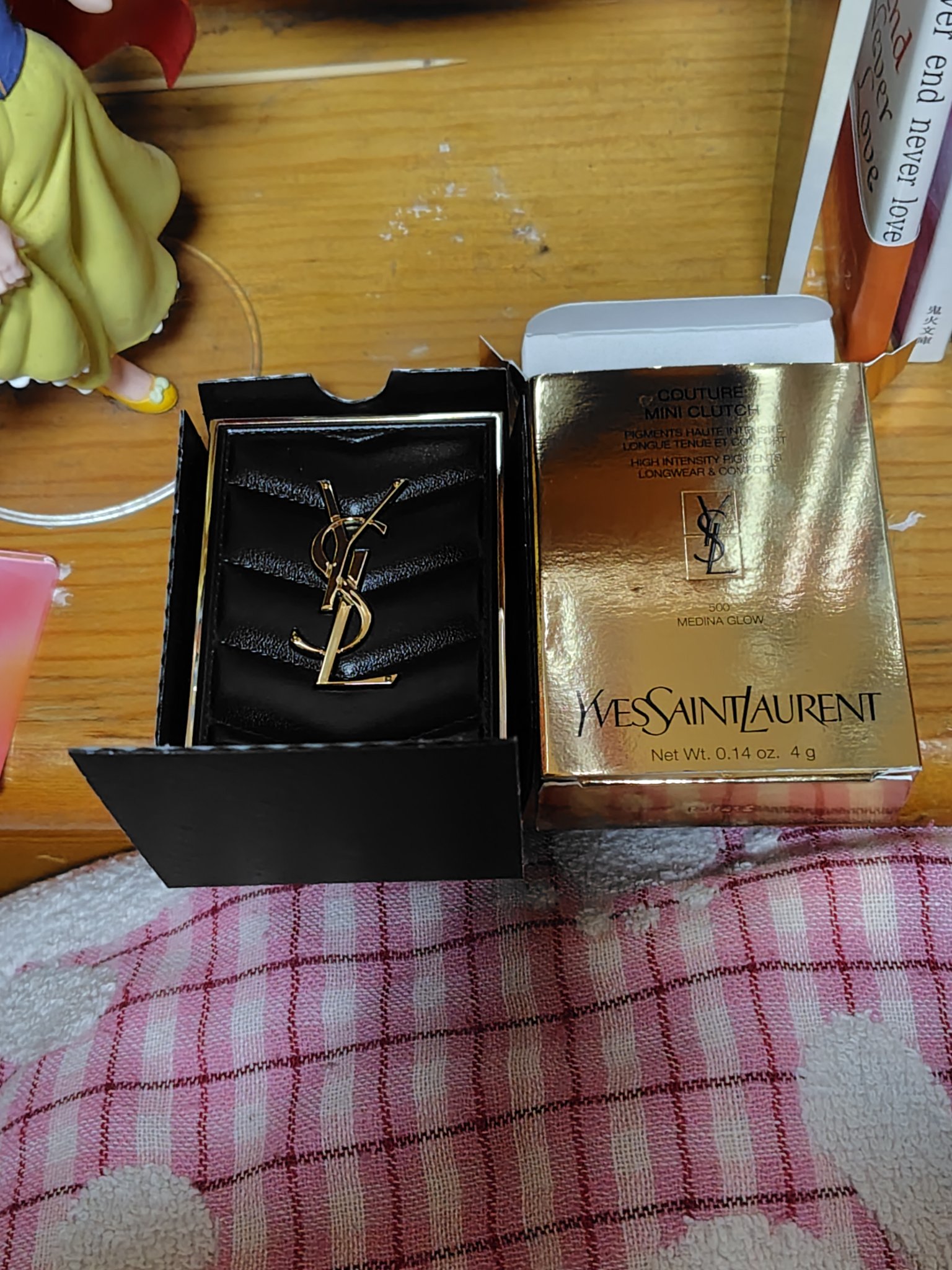 クチュール ミニ クラッチ #500 メディナ グロウ/YVES SAINT LAURENT BEAUTE/アイシャドウパレットを使ったクチコミ（1枚目）