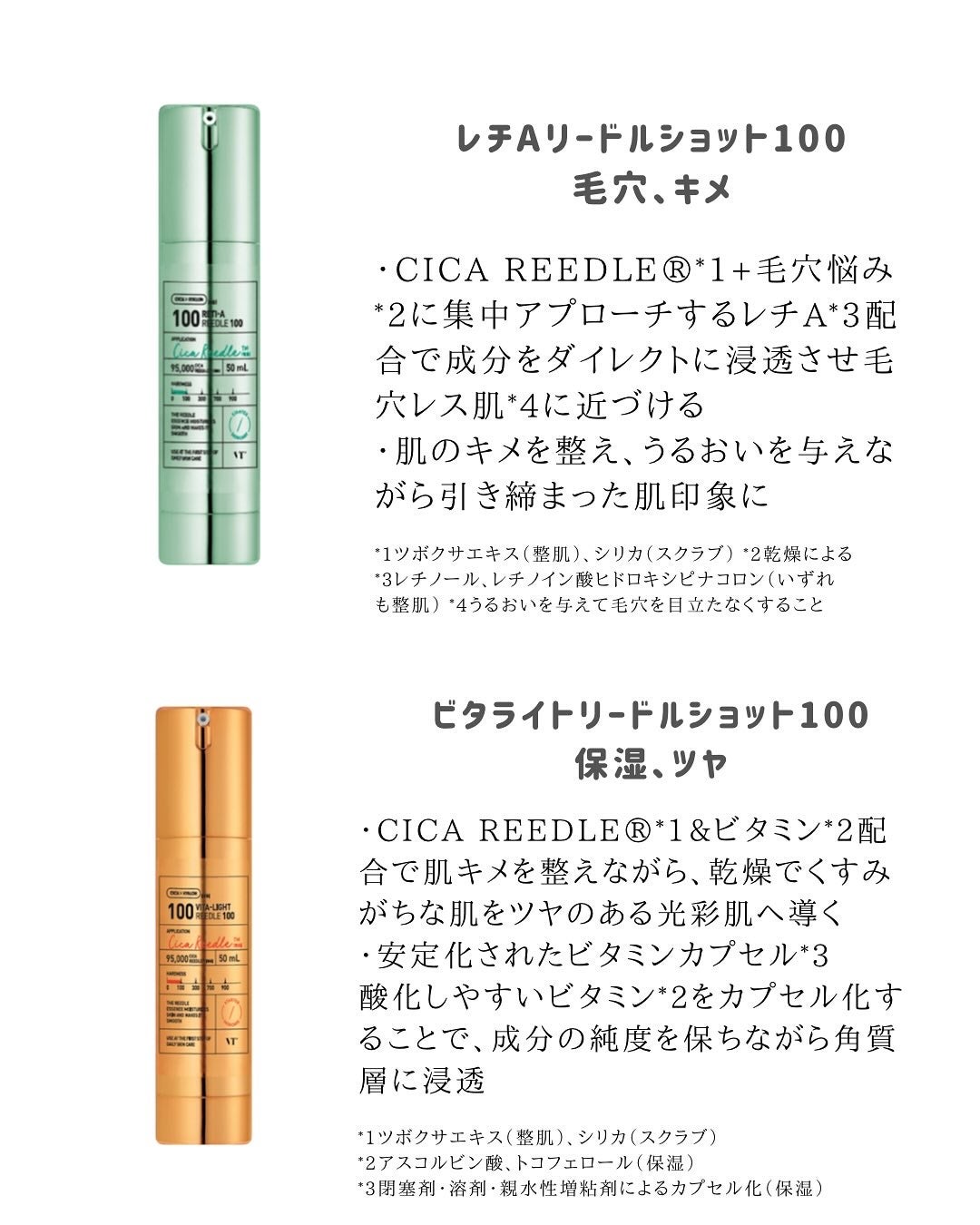 ハイドロップリードルショット100hL/VT/美容液を使ったクチコミ(4枚目)