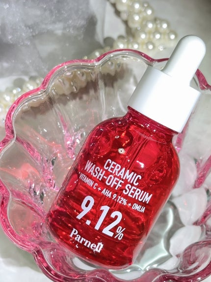 AHA 9.12 オミジャ 陶器肌 ウォッシュオフ セラム/parnell/美容液を使ったクチコミ(5枚目)