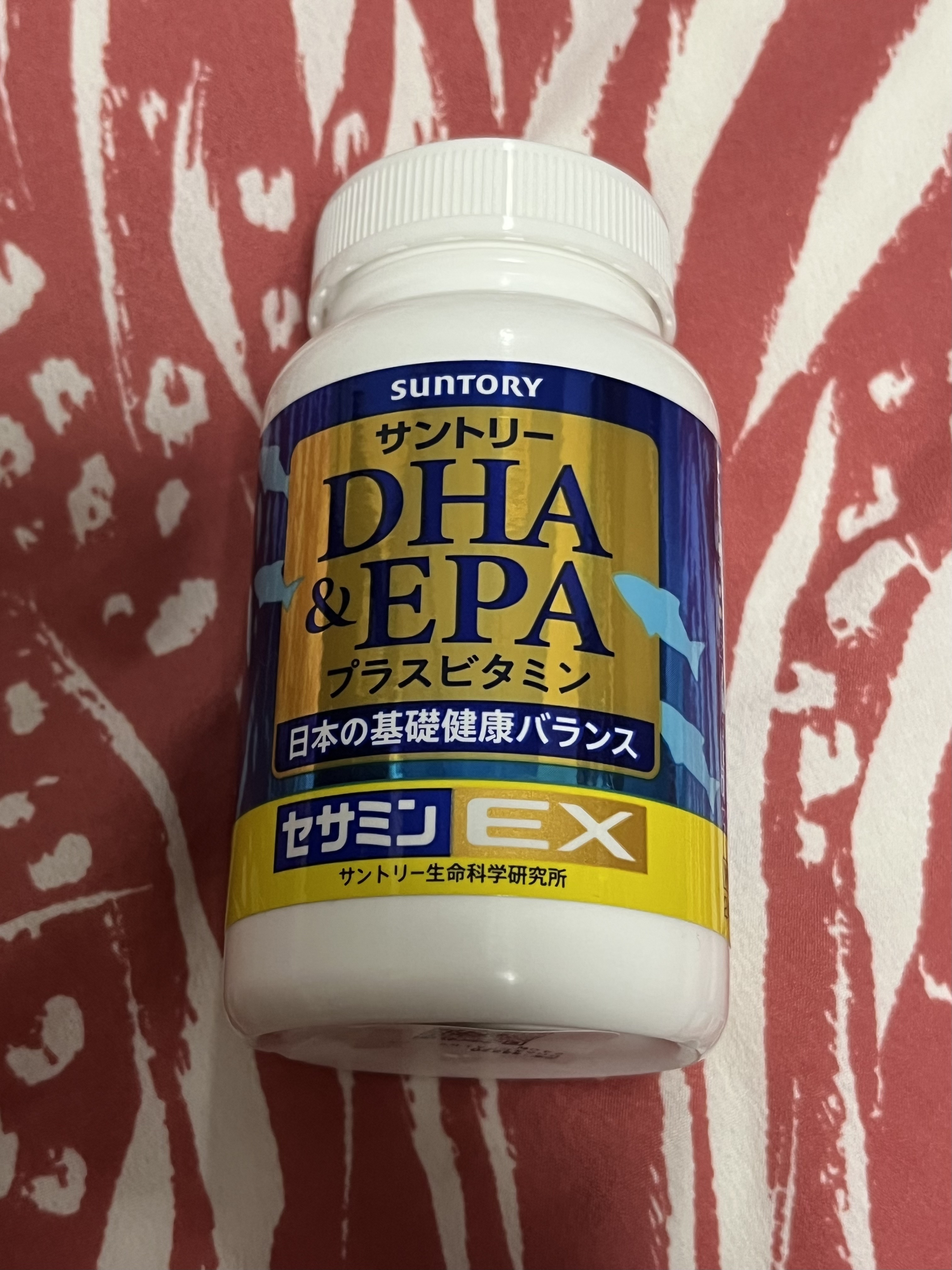DHA＆EPA＋セサミンEX/サントリー自然のちから/健康サプリメントを使ったクチコミ（1枚目）