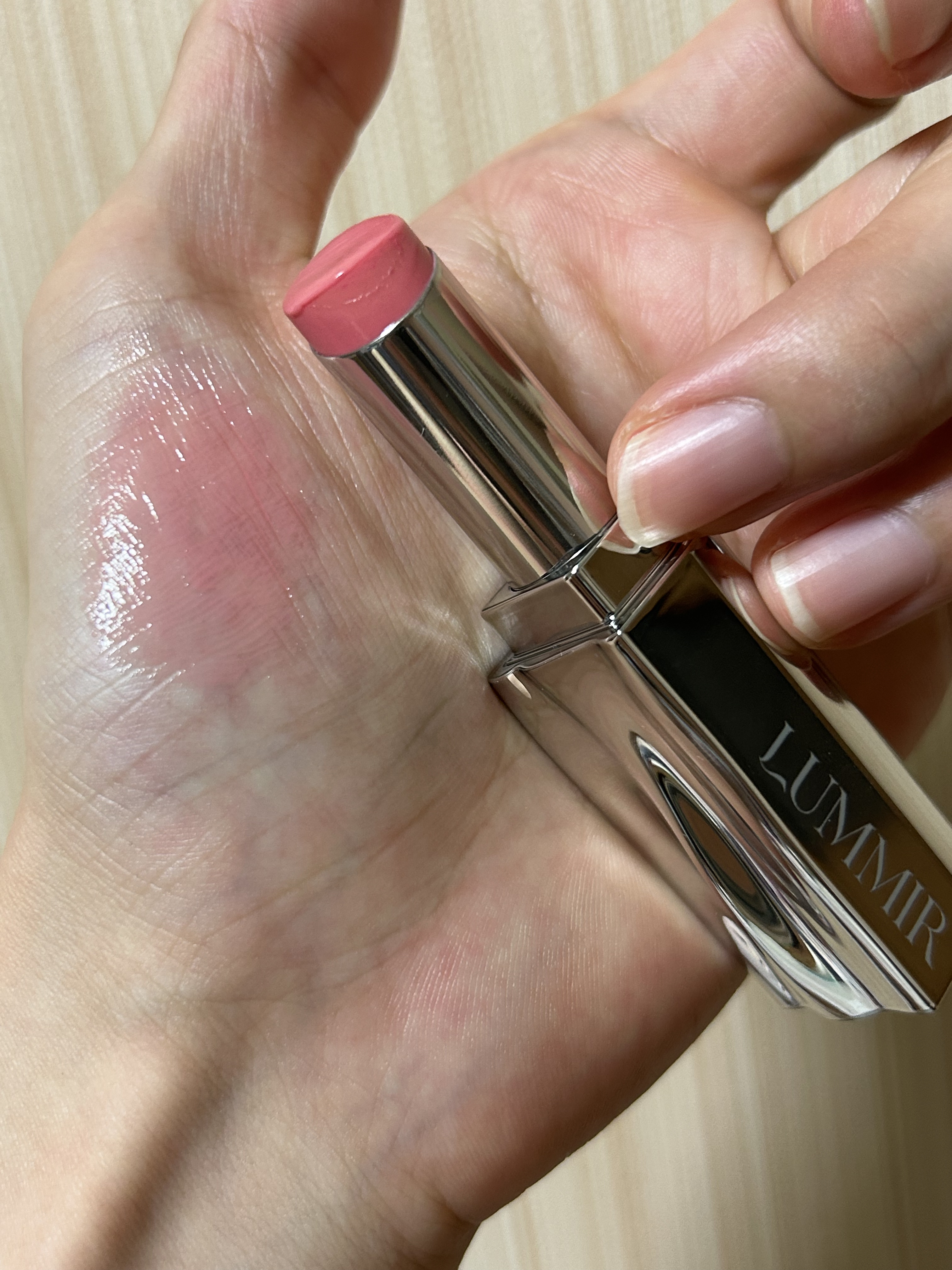 Lummir MELTING FIT SHINE BALMのクチコミ「Lummir　
MELTING FIT SHINE BALM　LUCE  07

#韓国コスメ.....」（1枚目）