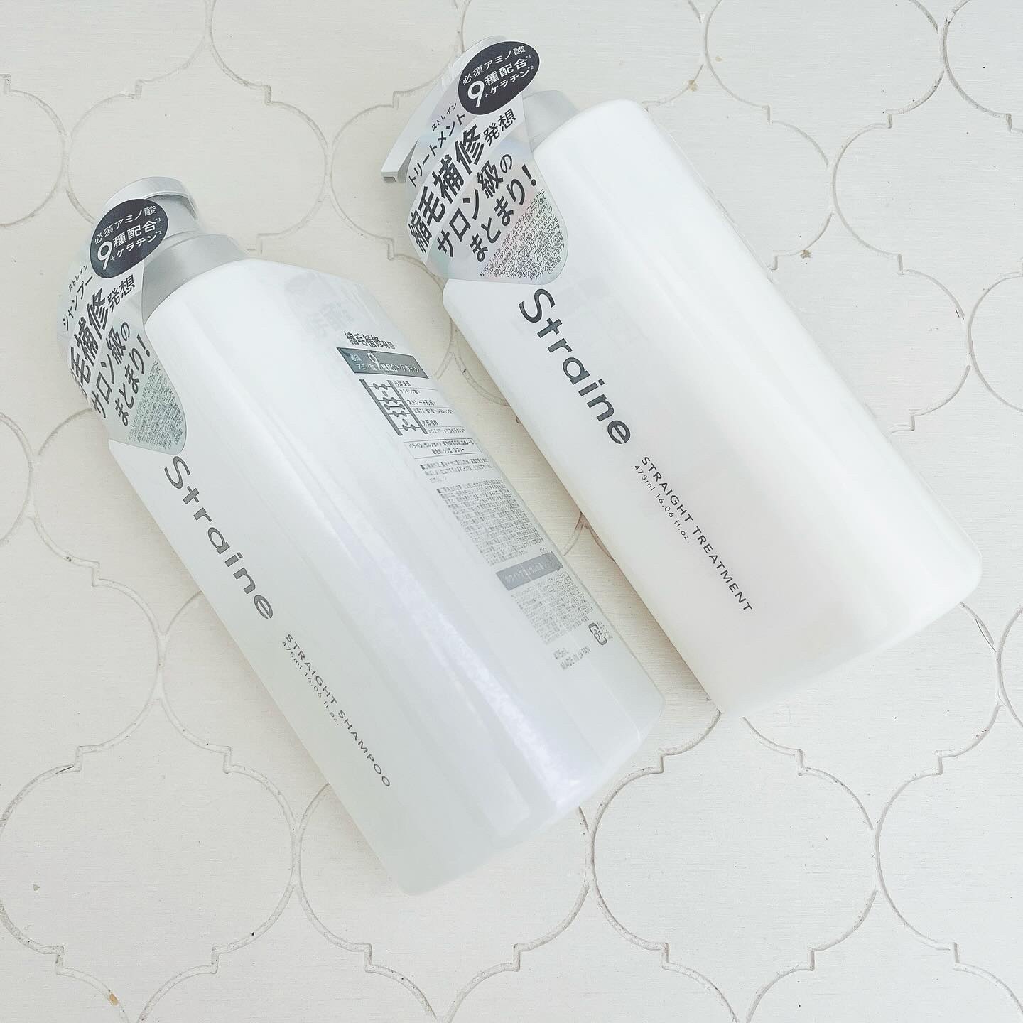 ストレートシャンプー/ストレートトリートメント ホワイトブロッサムの香り/Straine/市販シャンプーを使ったクチコミ（2枚目）