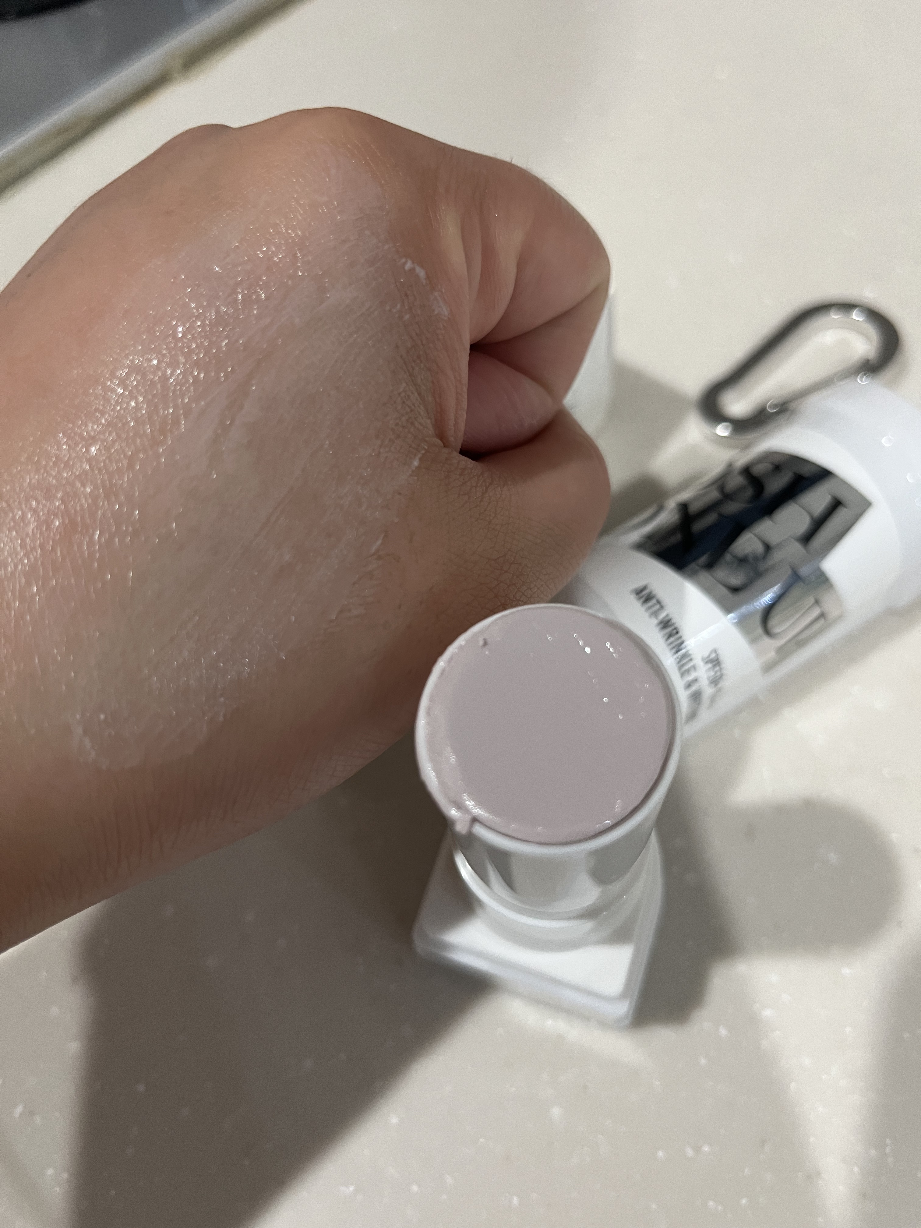 POSH TONE UP/purepeak/日焼け止めスティックを使ったクチコミ（1枚目）