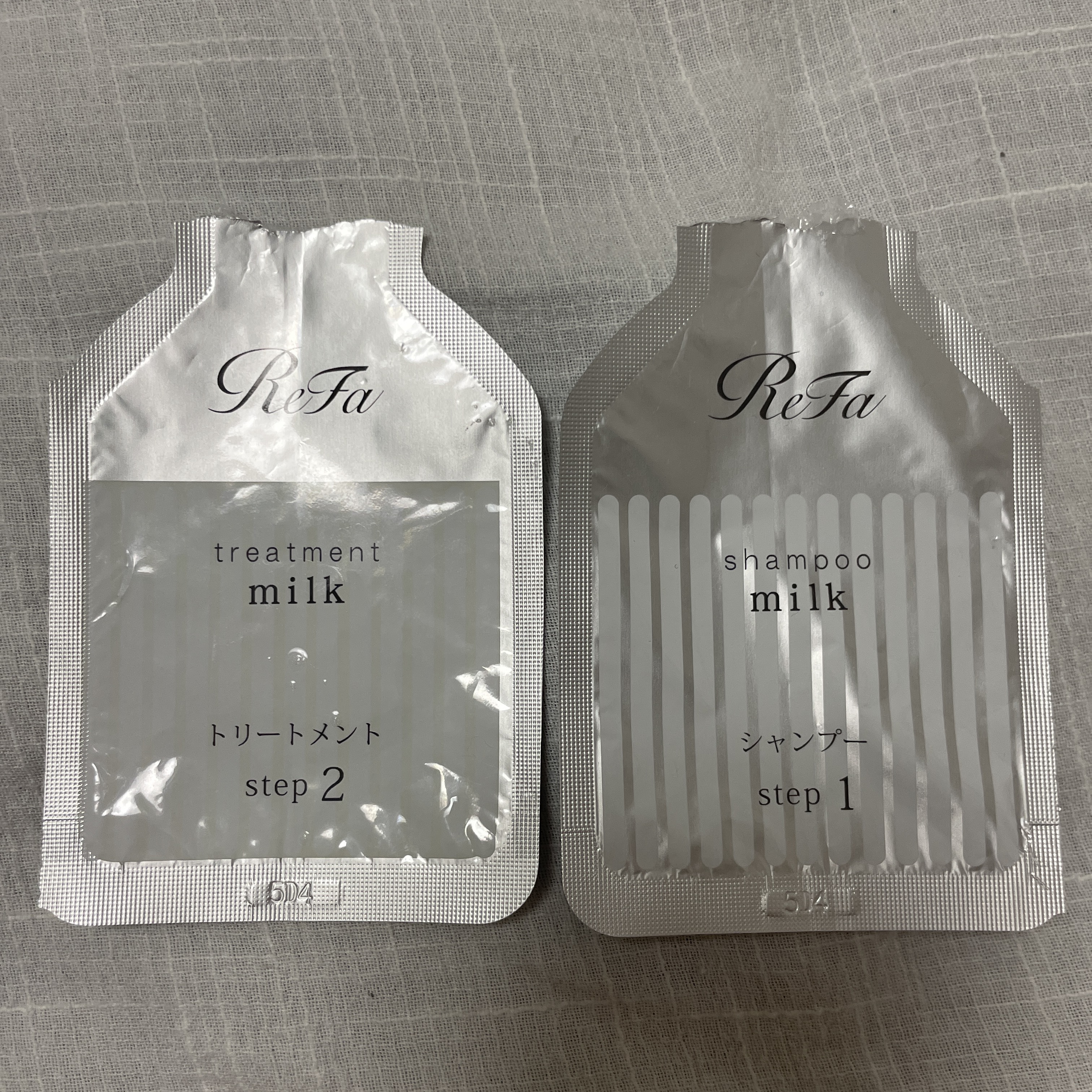 リファミルクプロテインシャンプー/トリートメント トライアル（1回分）/ReFa/シャンプー・コンディショナーを使ったクチコミ（1枚目）