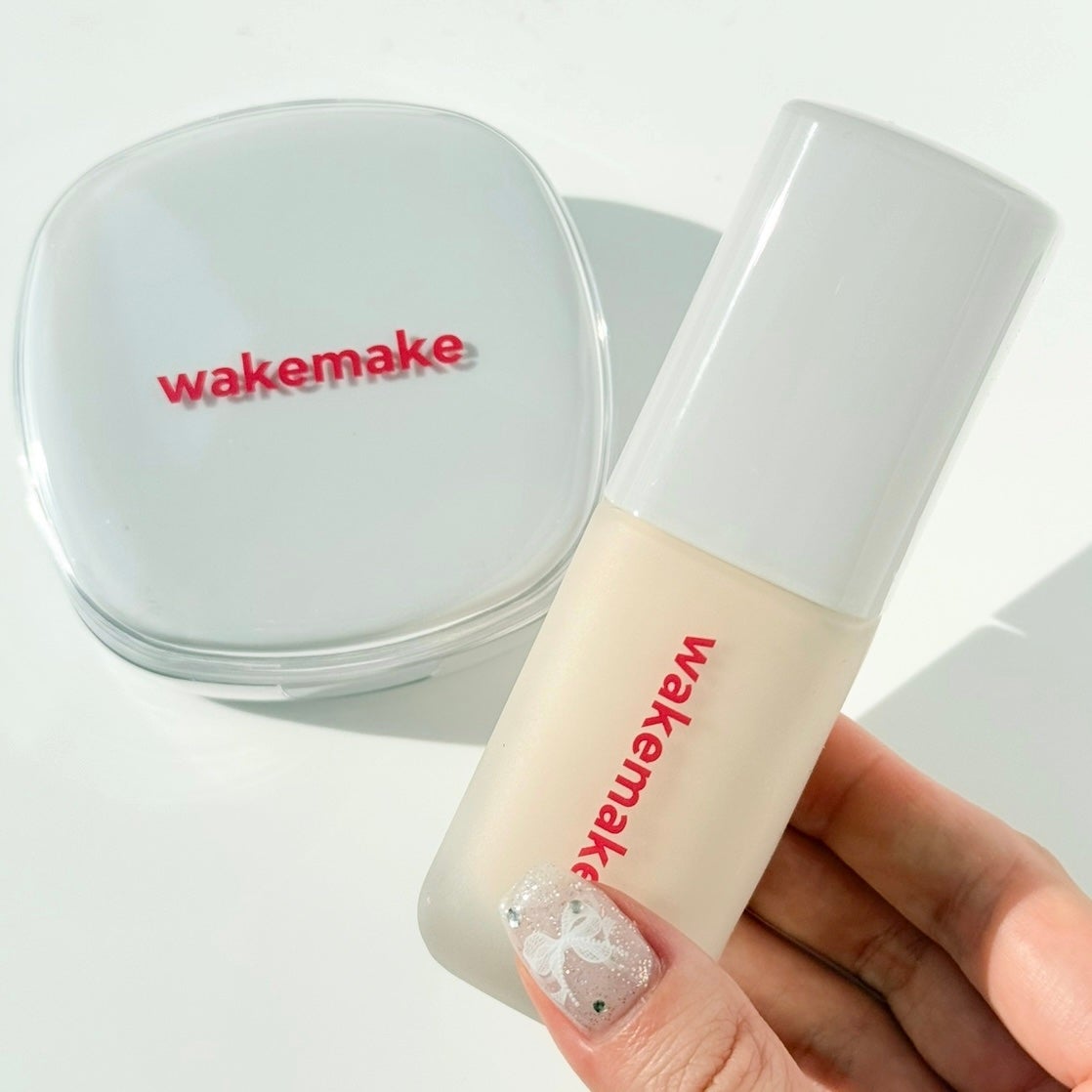 シームレスウェアファンデーション/wakemake/リキッドファンデーションを使ったクチコミ(4枚目)