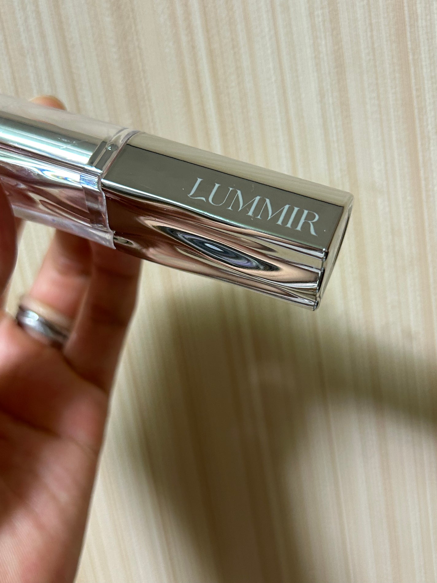 MELTING FIT SHINE BALM/Lummir/口紅を使ったクチコミ(2枚目)