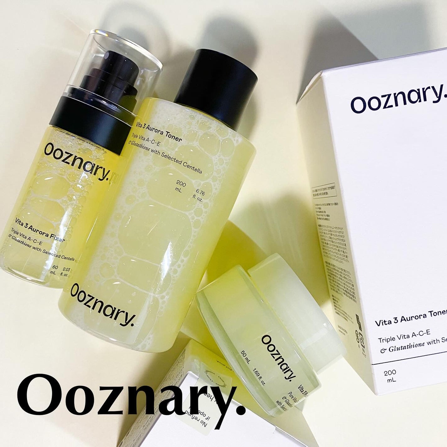 ビタ3オーロラトナー/オーズナリー/化粧水を使ったクチコミ(1枚目)