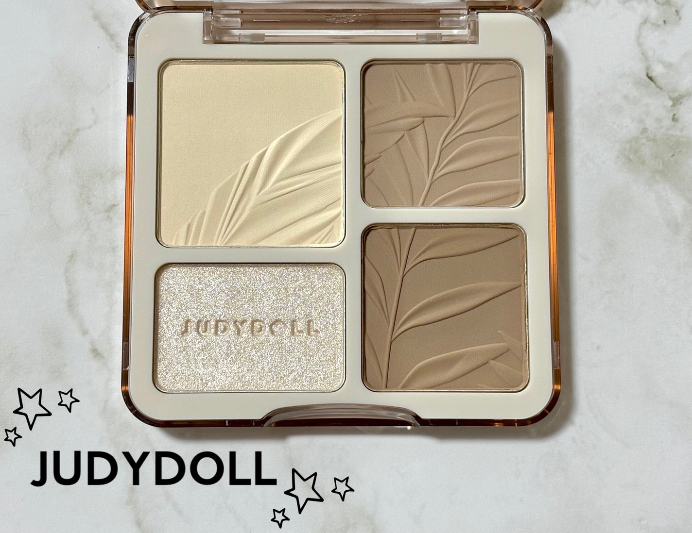 JUDYDOLL メリハリマスターパレット/JUDYDOLL/パウダーハイライトを使ったクチコミ(1枚目)