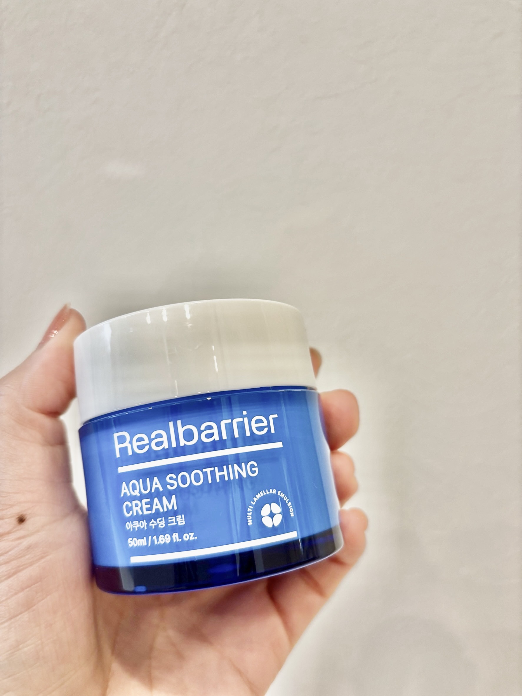 アクアスージングクリーム/Real Barrier/フェイスクリームを使ったクチコミ（1枚目）