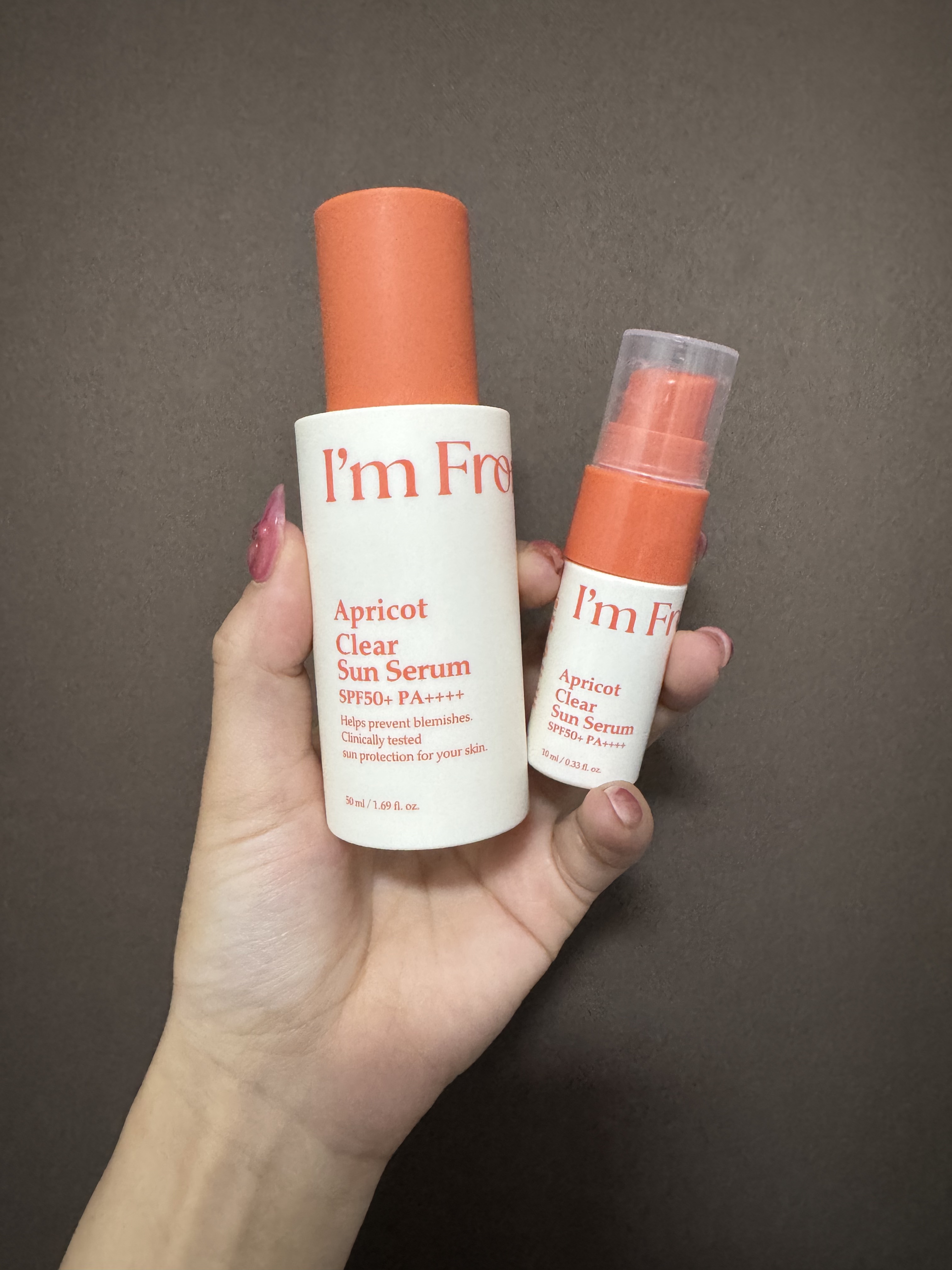 アプリコットクリアサンセラム/I'm from/日焼け止めローションを使ったクチコミ（2枚目）