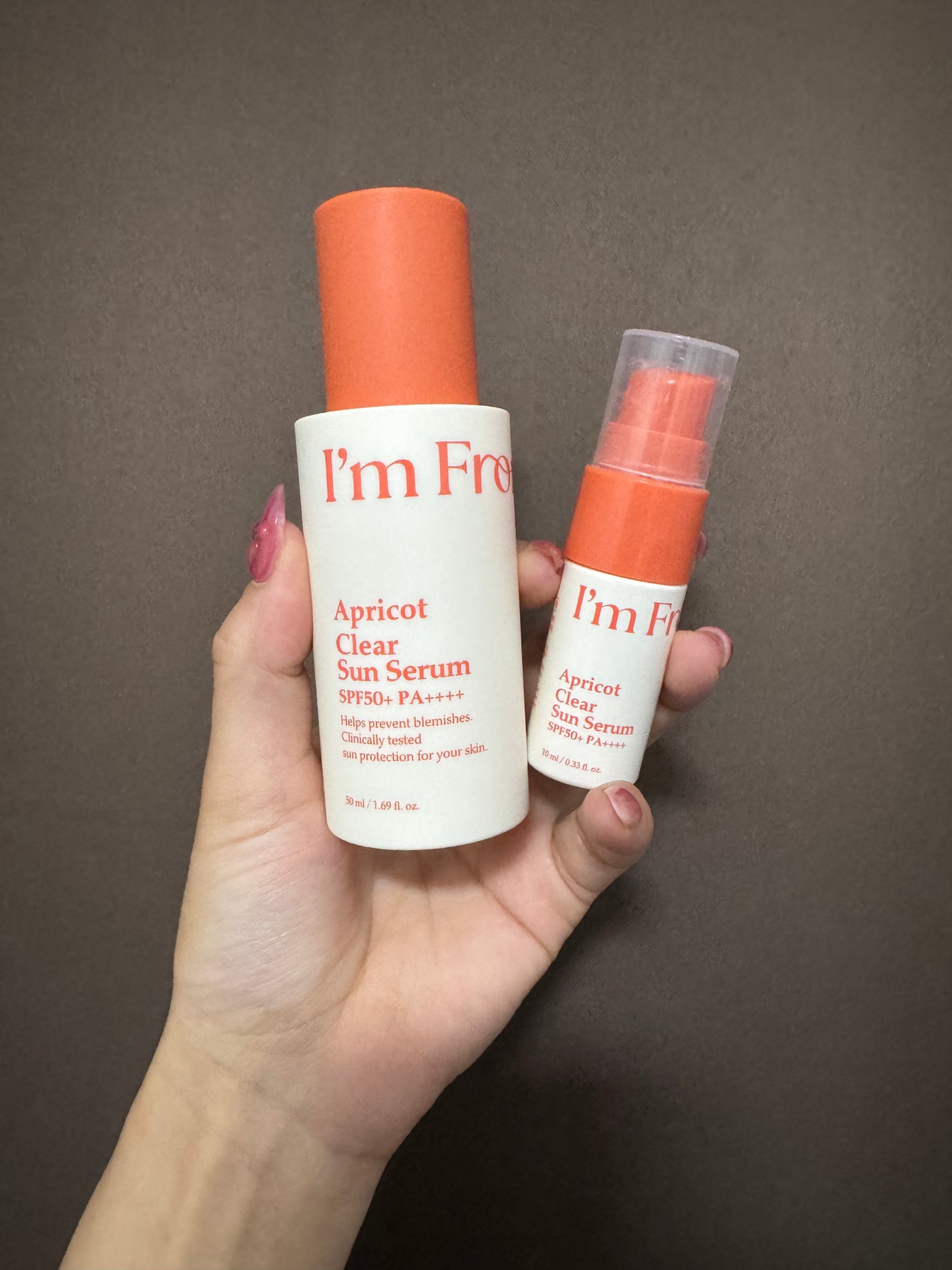 アプリコットクリアサンセラム/I'm from/日焼け止めローションを使ったクチコミ(2枚目)