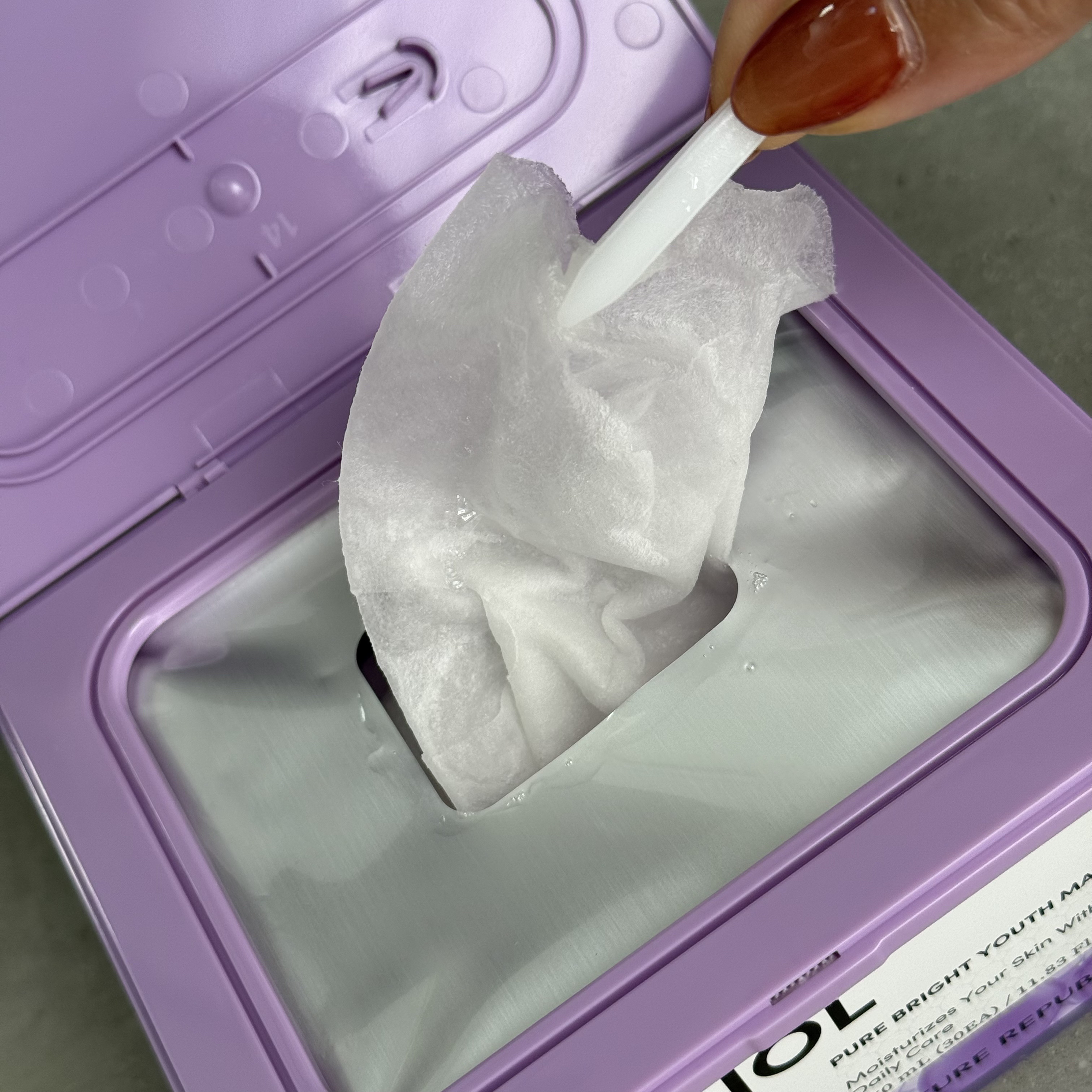 レチノールピュアブライトユースマスク30枚入/ネイチャーリパブリック/シートマスク・パックを使ったクチコミ（2枚目）