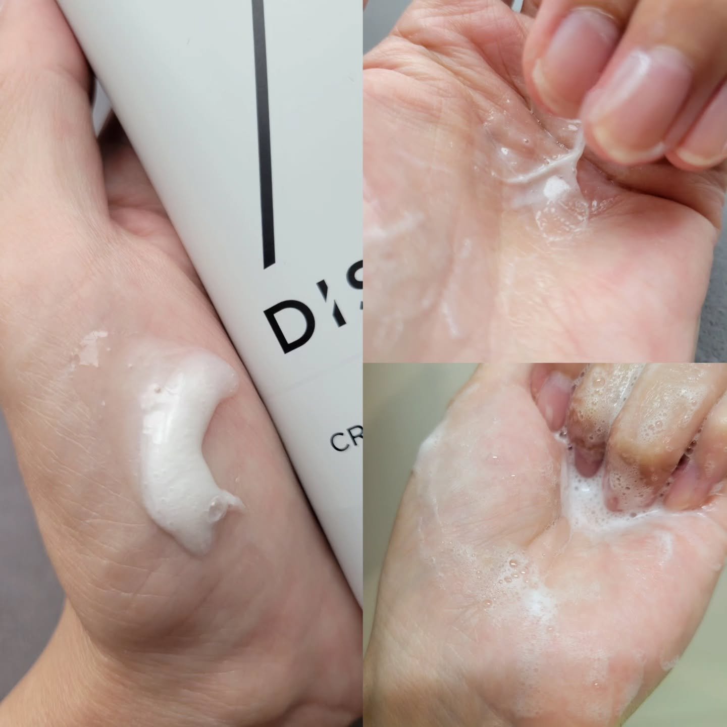 ディズム　クリームウォッシュ/DISM/洗顔フォームを使ったクチコミ（3枚目）