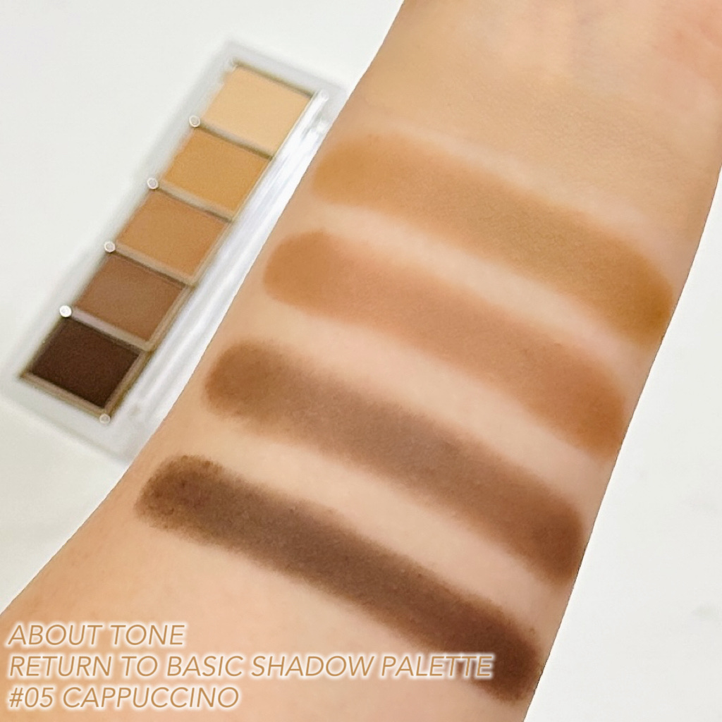 リターントゥーベーシックシャドウパレット/ABOUT TONE/アイシャドウパレットを使ったクチコミ（2枚目）