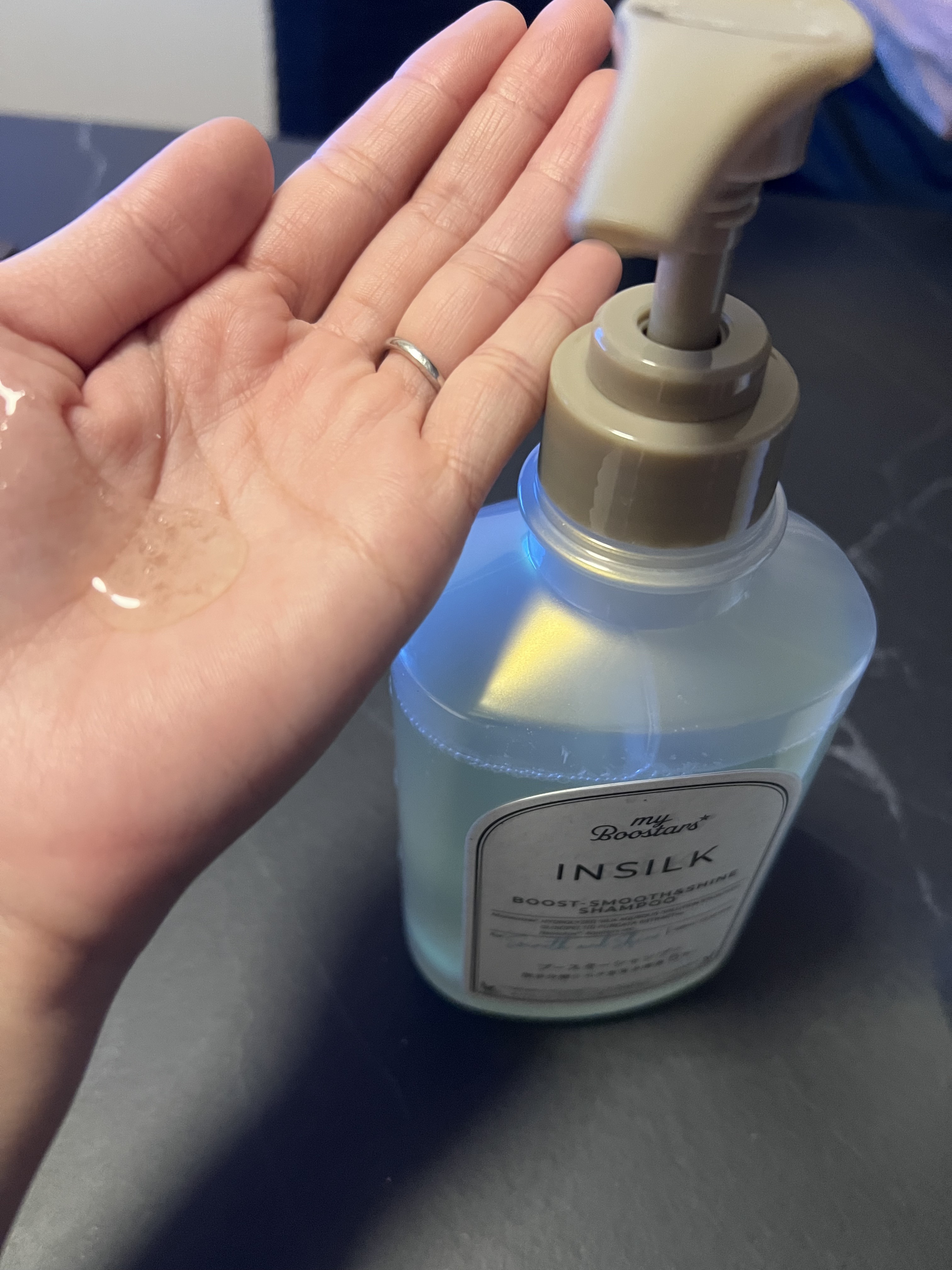 マイブースターズ インシルク ブースターシャンプー/トリートメント/マイブースターズ/市販シャンプーを使ったクチコミ（3枚目）