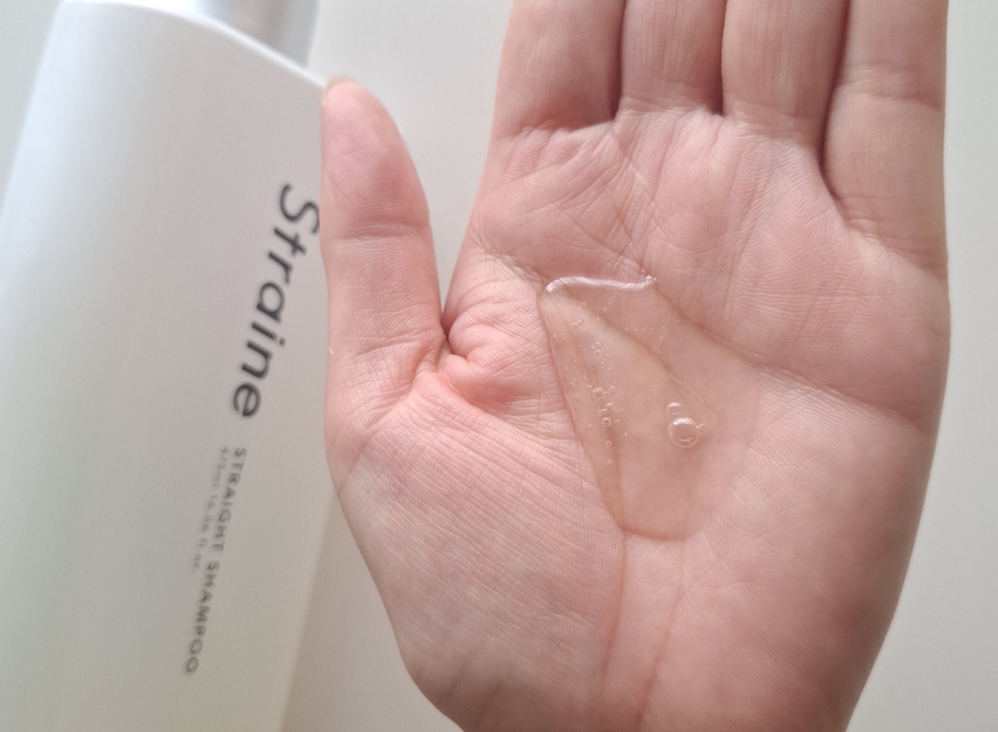 Straine ストレートシャンプー/ストレートトリートメント ホワイトブロッサムの香りのクチコミ「｢ストレイン｣さまから商品提供をいただきました♡

・ストレートシャンプー
・ストレートトリー.....」（2枚目）