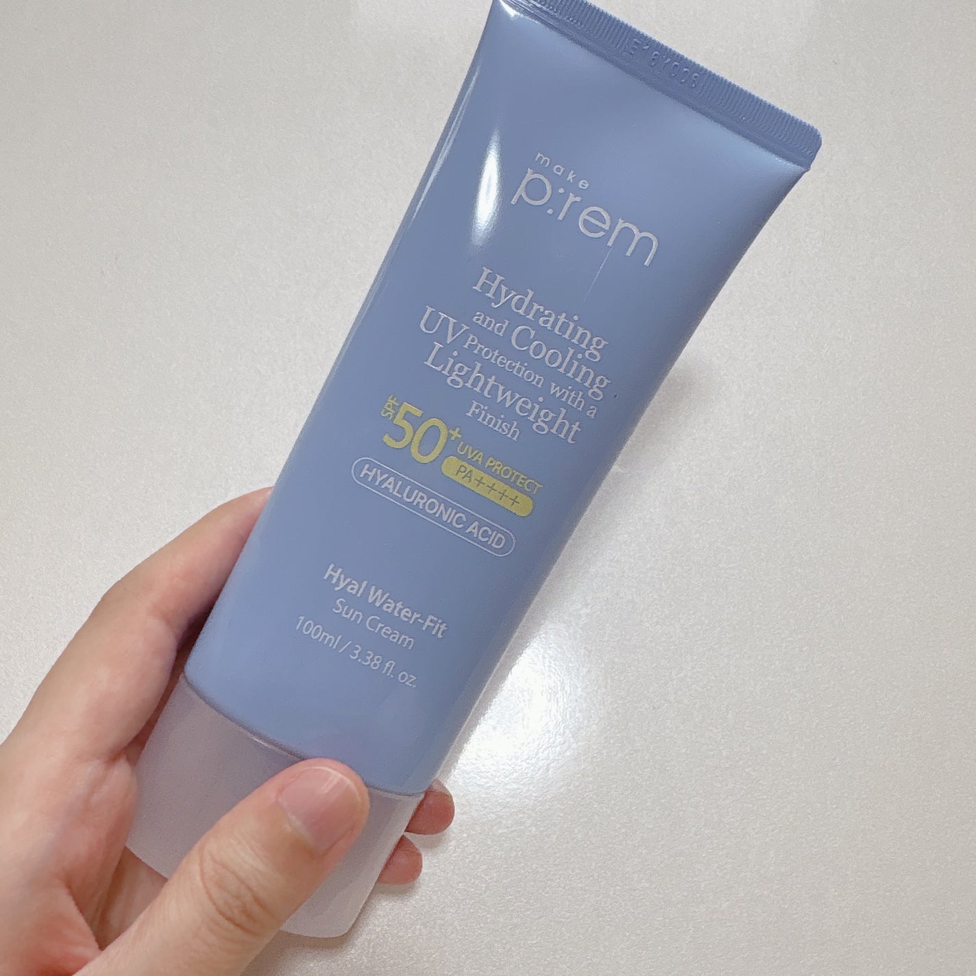 ヒアル ウォーターフィットサンクリーム/make prem/日焼け止めクリームを使ったクチコミ(2枚目)